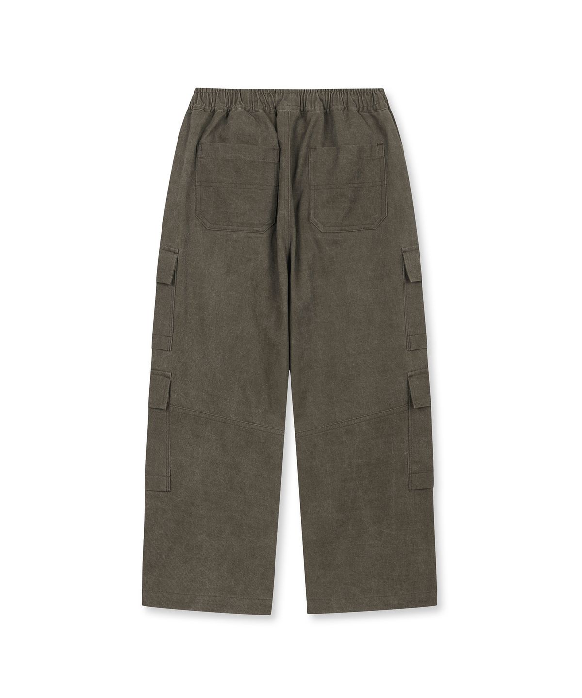 브라운브레스 키즈(BROWNBREATH KIDS) KIDS WASHED CARGO PANTS - BROWN