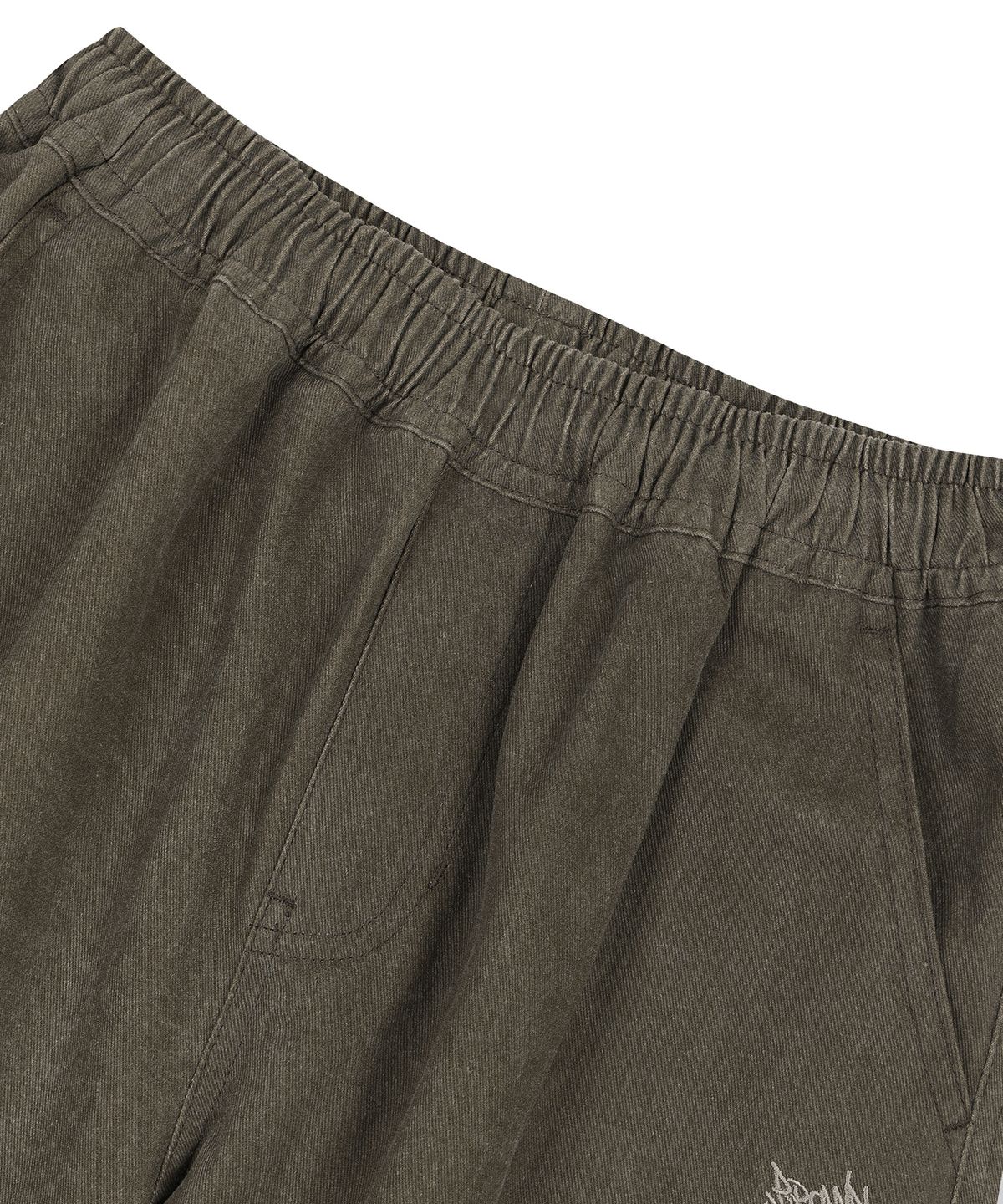 브라운브레스 키즈(BROWNBREATH KIDS) KIDS WASHED CARGO PANTS - BROWN