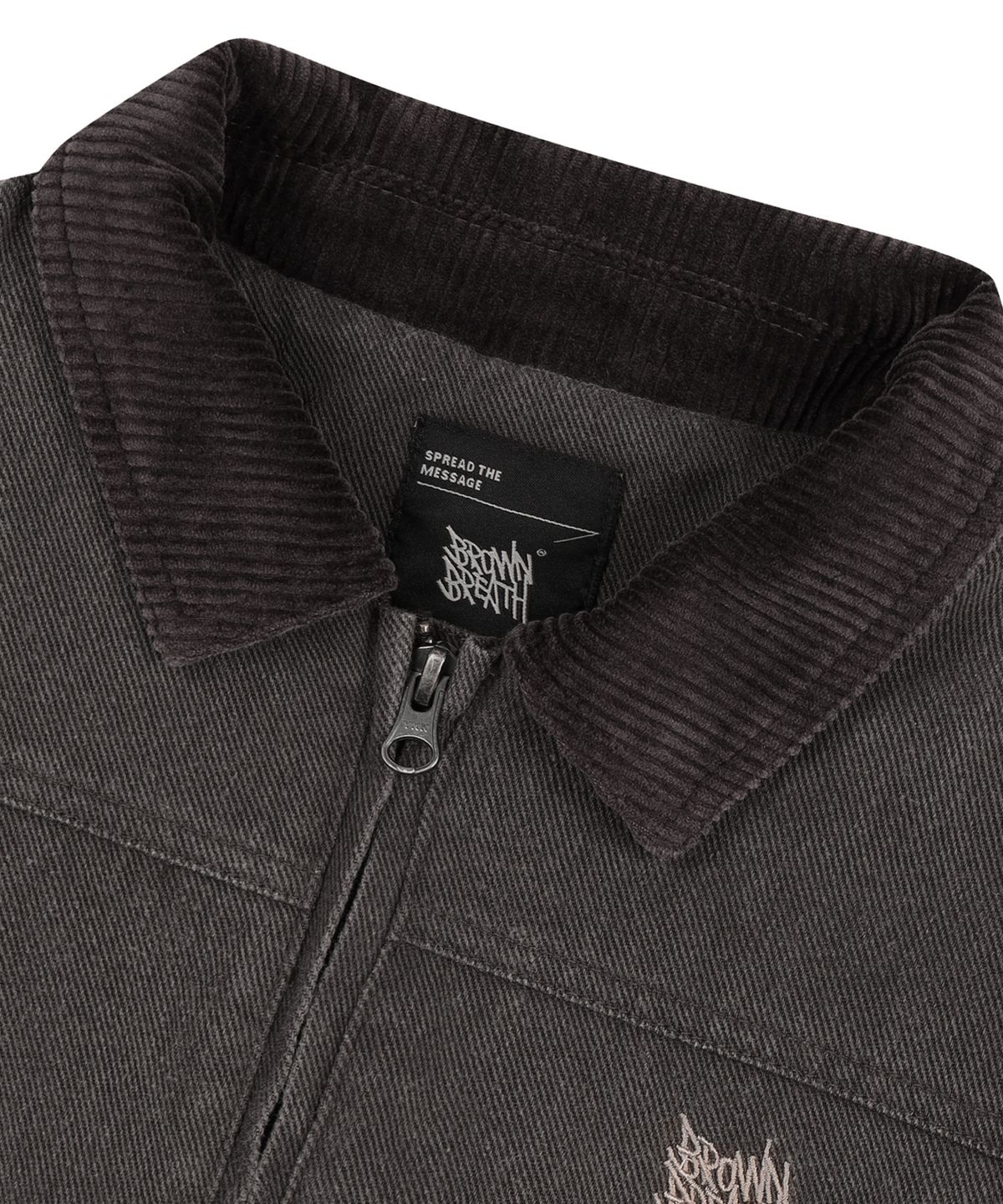 브라운브레스 키즈(BROWNBREATH KIDS) KIDS WASHED WORK JACKET - BROWN
