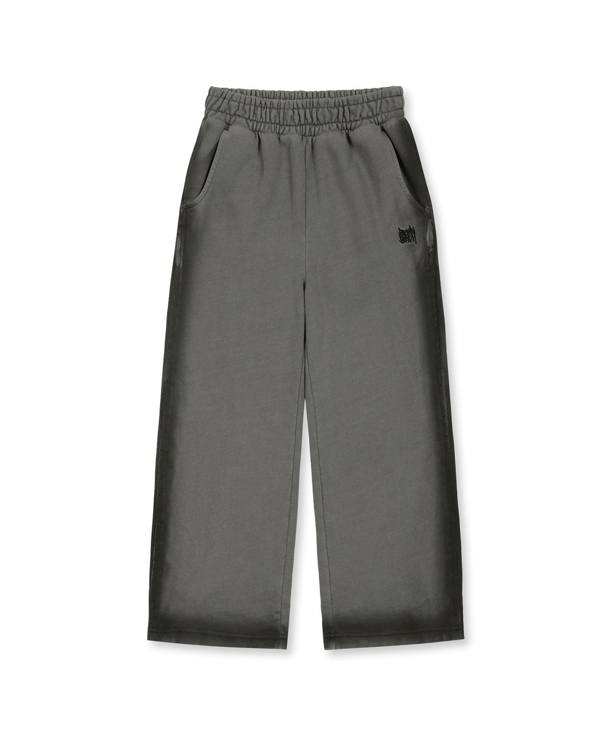 브라운브레스 키즈(BROWNBREATH KIDS) KIDS GIRL PIGMENT WIDE PANTS - GREY