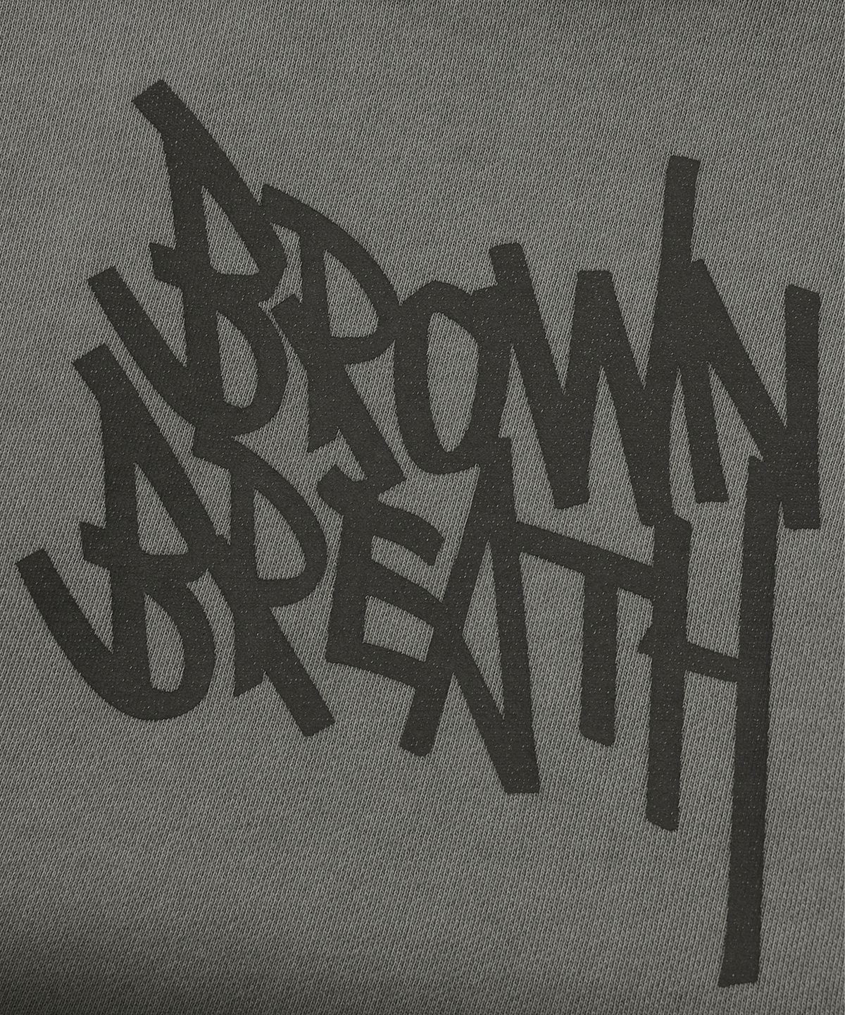 브라운브레스 키즈(BROWNBREATH KIDS) KIDS GIRL PIGMENT LAYERED HOODIE - GREY