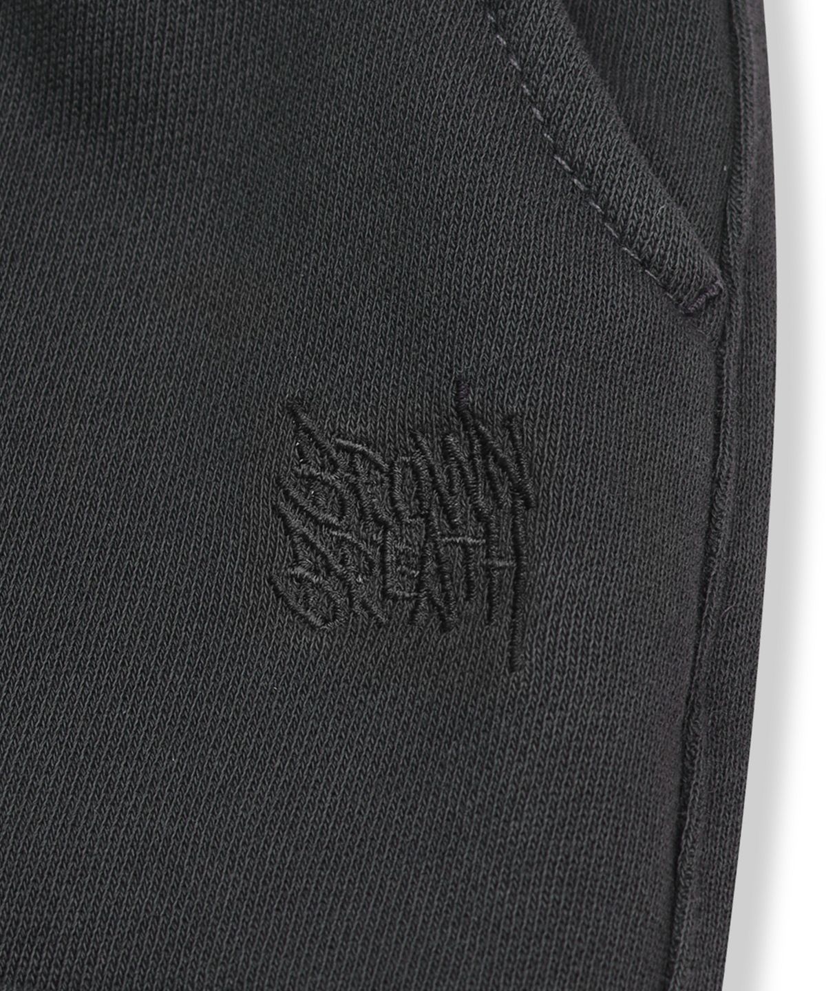 브라운브레스 키즈(BROWNBREATH KIDS) KIDS PIGMENT DOUBLE KNEE PANTS - BLACK