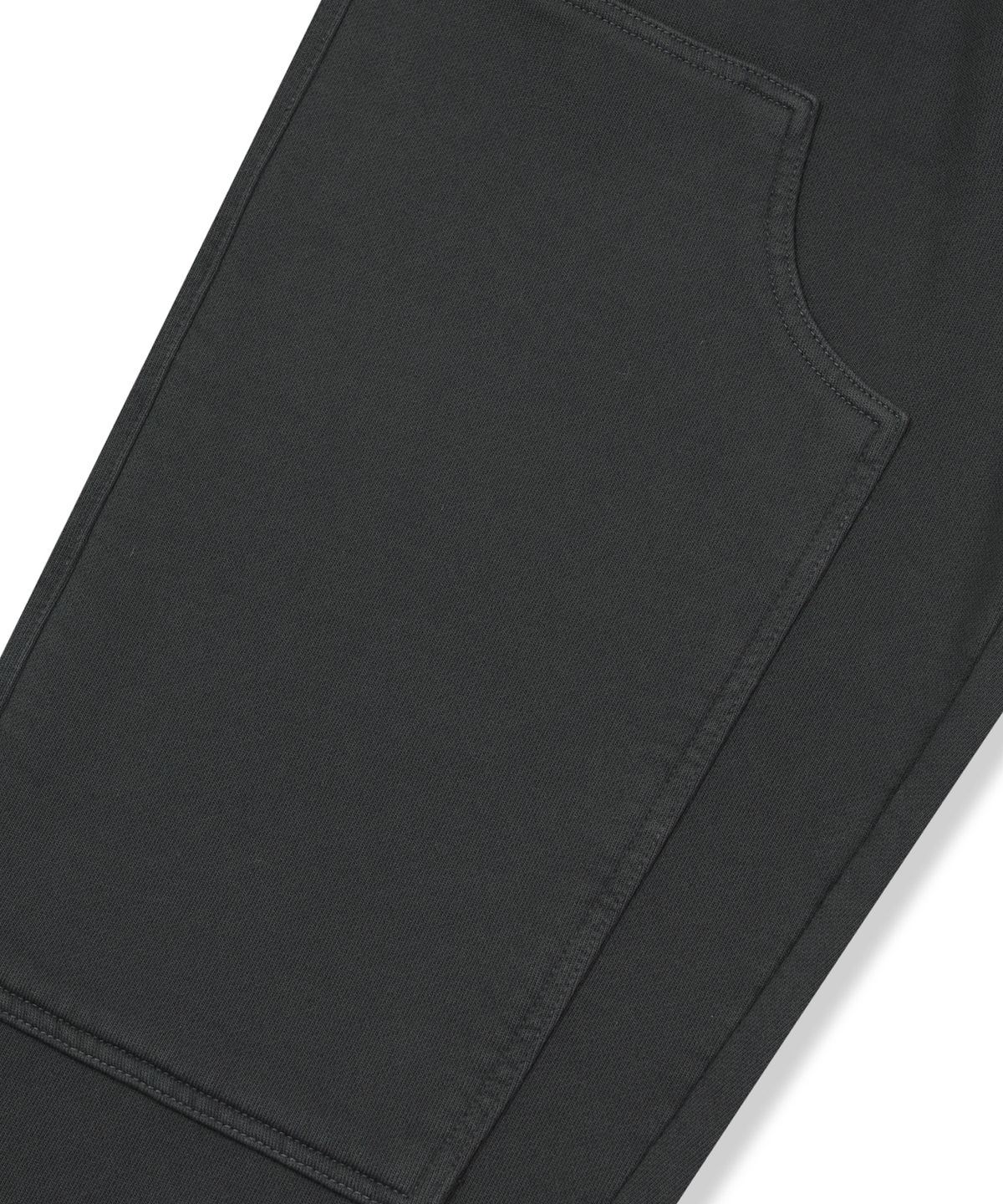 브라운브레스 키즈(BROWNBREATH KIDS) KIDS PIGMENT DOUBLE KNEE PANTS - BLACK