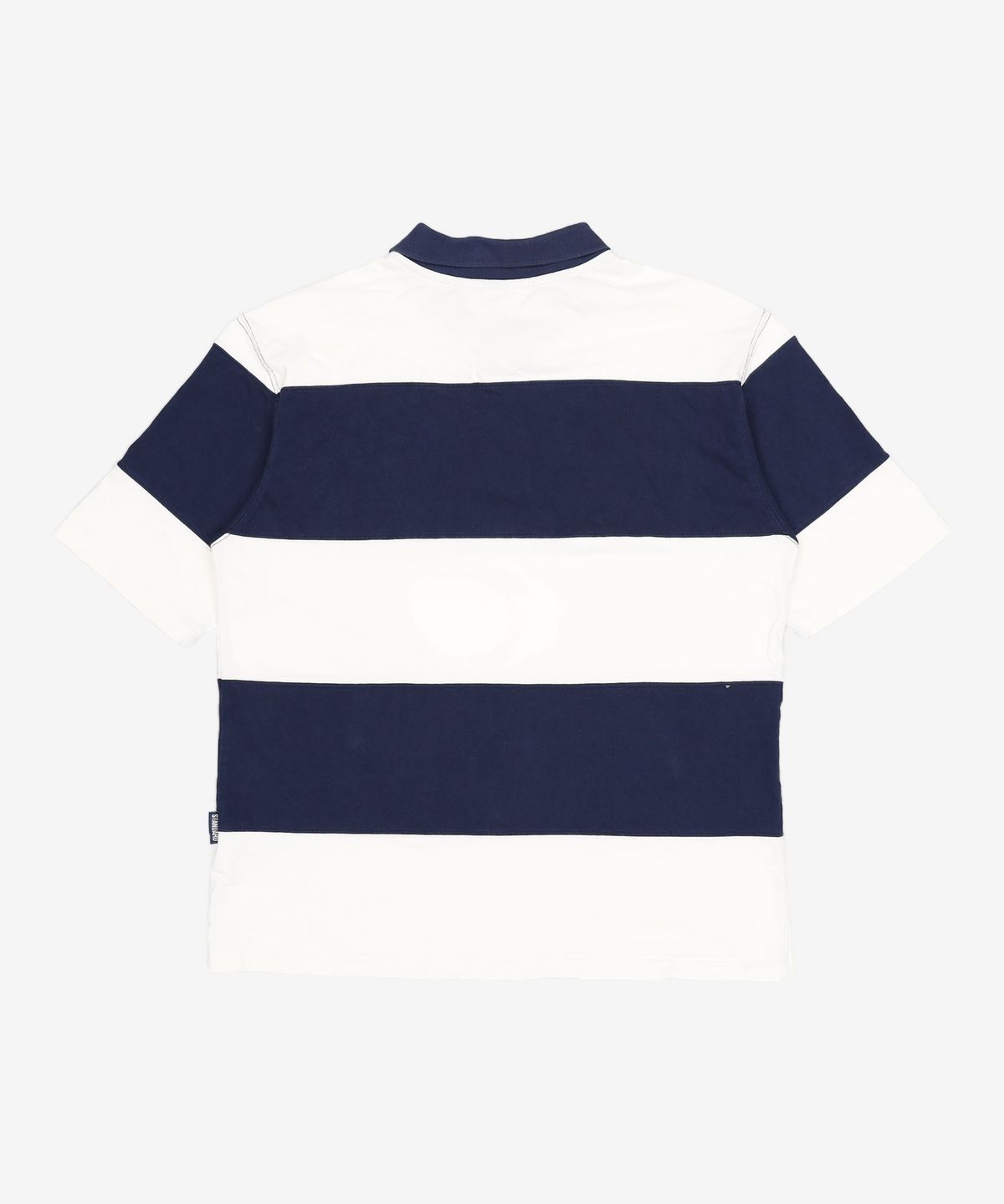 더블유스탠다드(W STANDARD) 스트라이프 카라 반팔 티셔츠 [3 COLOR] M