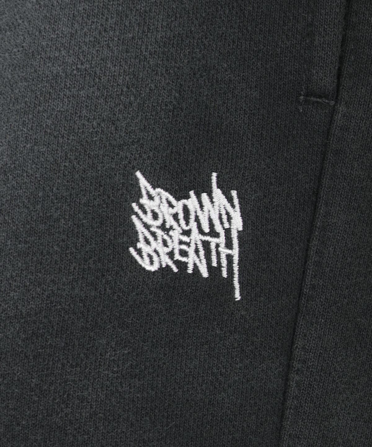 브라운브레스 키즈(BROWNBREATH KIDS) KIDS WASHED WIDE SWEATPANTS - DARK GREY