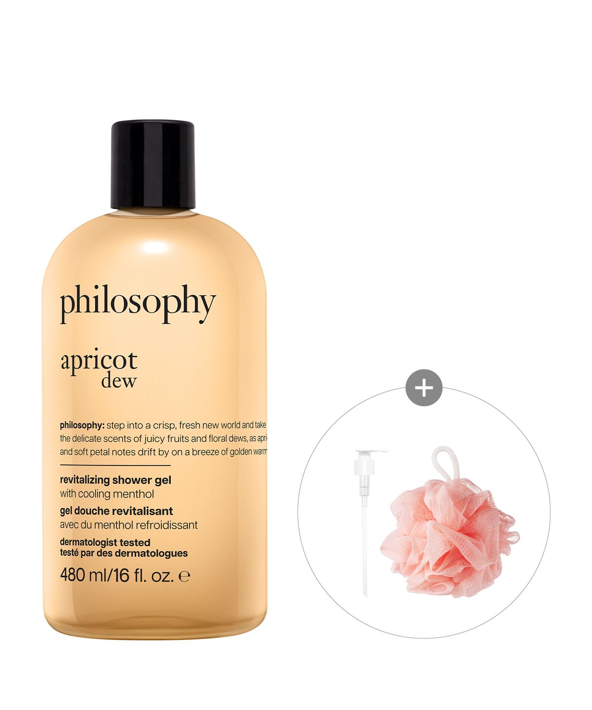 필로소피(PHILOSOPHY) 애프리콧 듀 리바이탈라이징 샤워젤 480ml