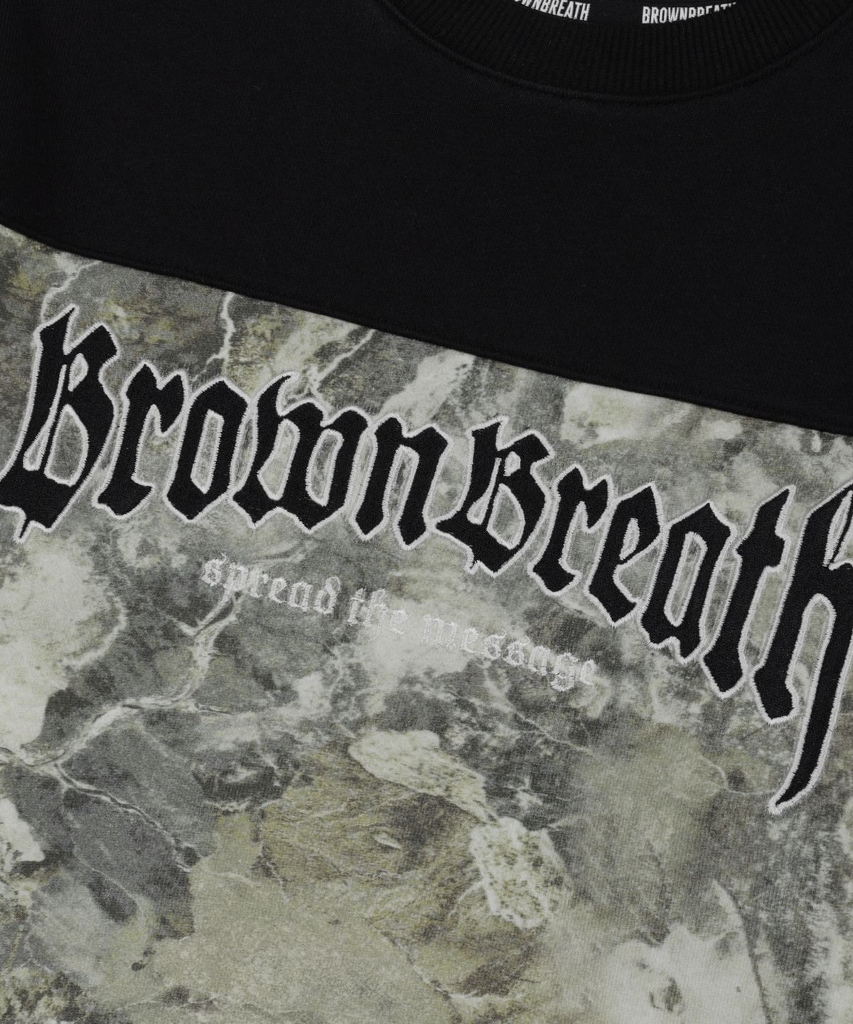 브라운브레스 키즈(BROWNBREATH KIDS) KIDS EARTH PATTERN CREWNECK - BEIGE
