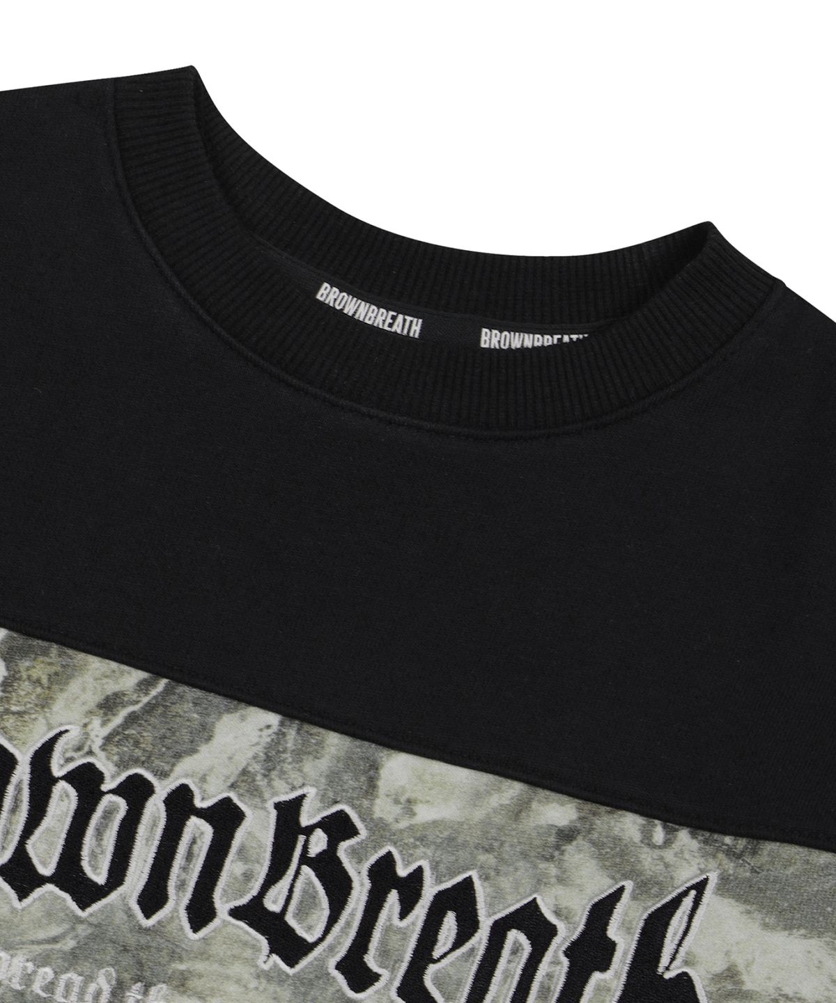 브라운브레스 키즈(BROWNBREATH KIDS) KIDS EARTH PATTERN CREWNECK - BEIGE