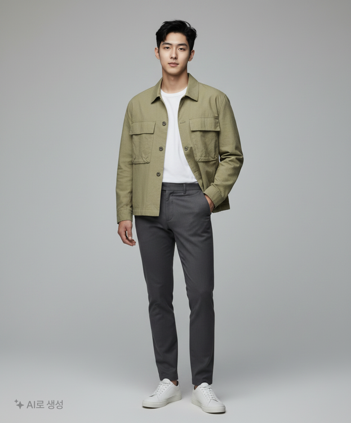 스파오(SPAO) 나일론/코치 재킷 XL