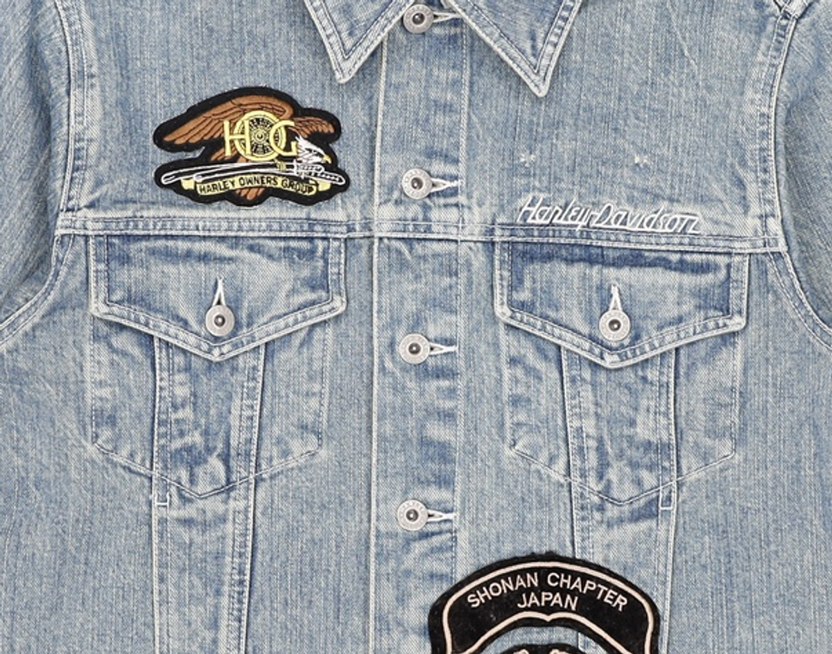 할리데이비슨(HARLEY-DAVIDSON) 데님/트러커 재킷 M