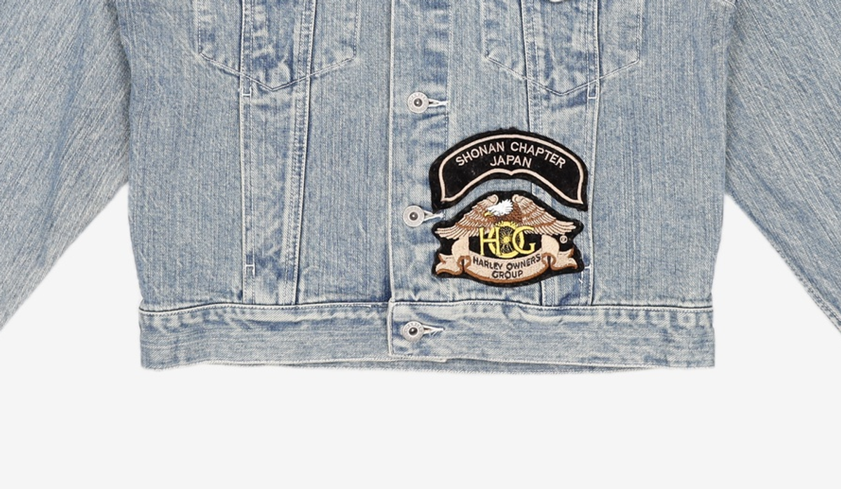 할리데이비슨(HARLEY-DAVIDSON) 데님/트러커 재킷 M