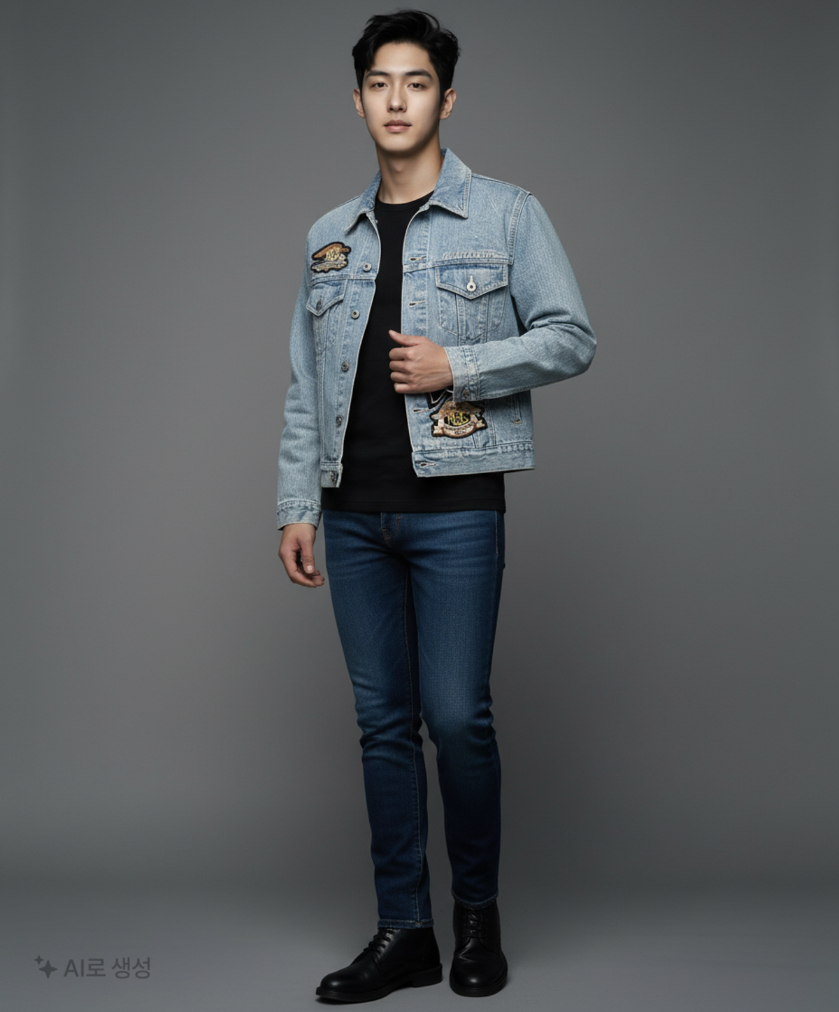 할리데이비슨(HARLEY-DAVIDSON) 데님/트러커 재킷 M