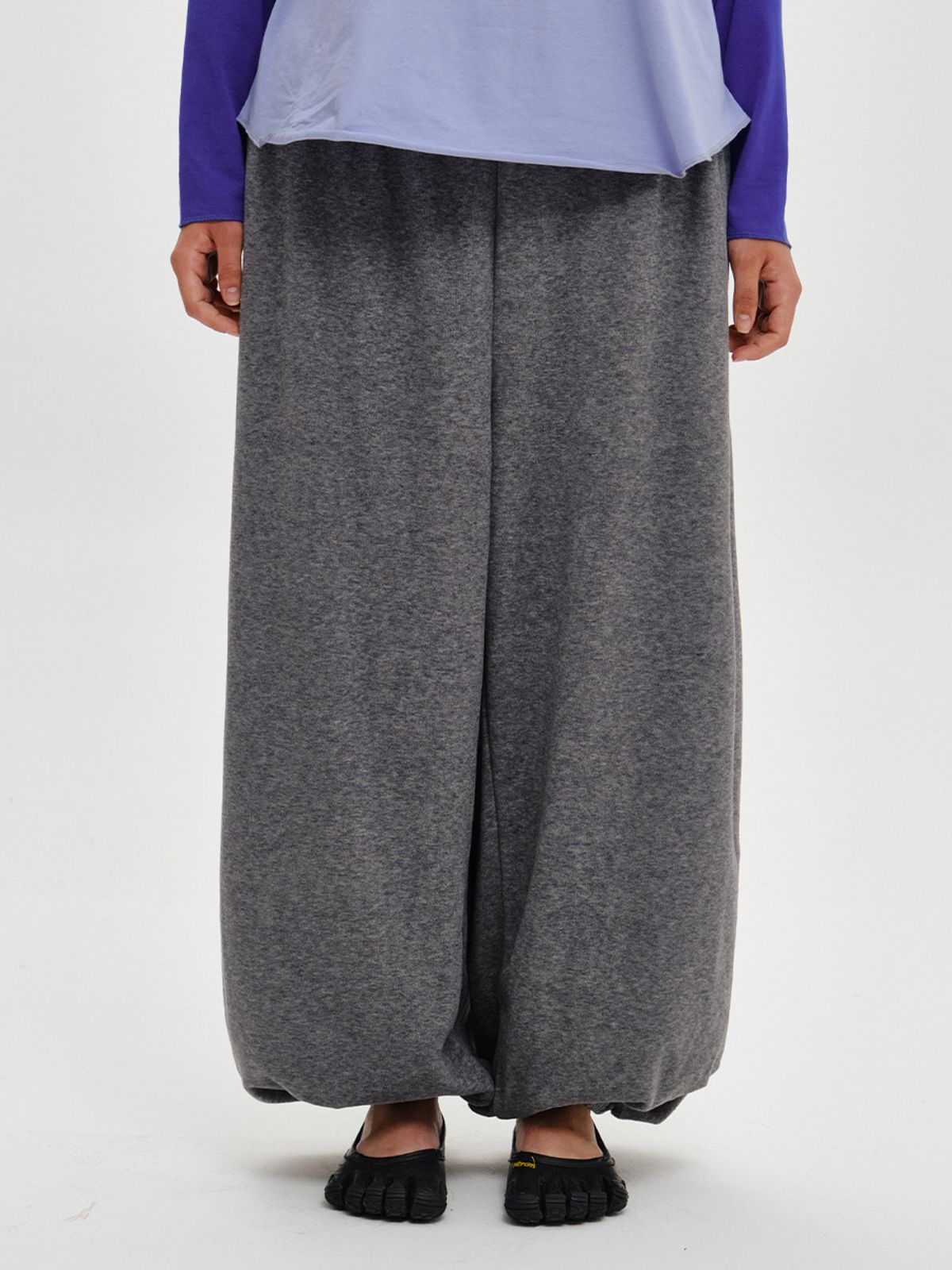 플리즈프로젝트(PLZPROJECT) TERRY HAREM JOGGER PANTS, GRAY