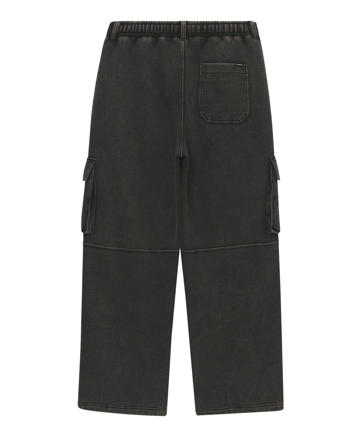 슈퍼드라이(SUPERDRY) 페이드카고 스웻 팬츠 블랙_SDMLNDQ02BLK