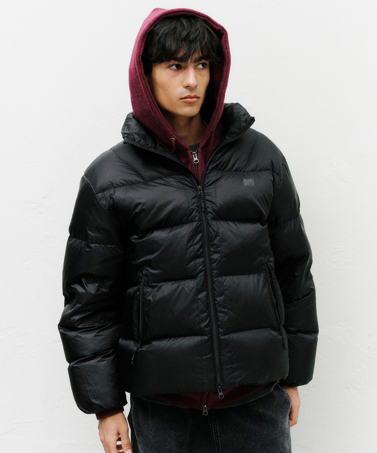 브라운브레스(BROWNBREATH) SEAM LAYERED DOWN JACKET (3colors)