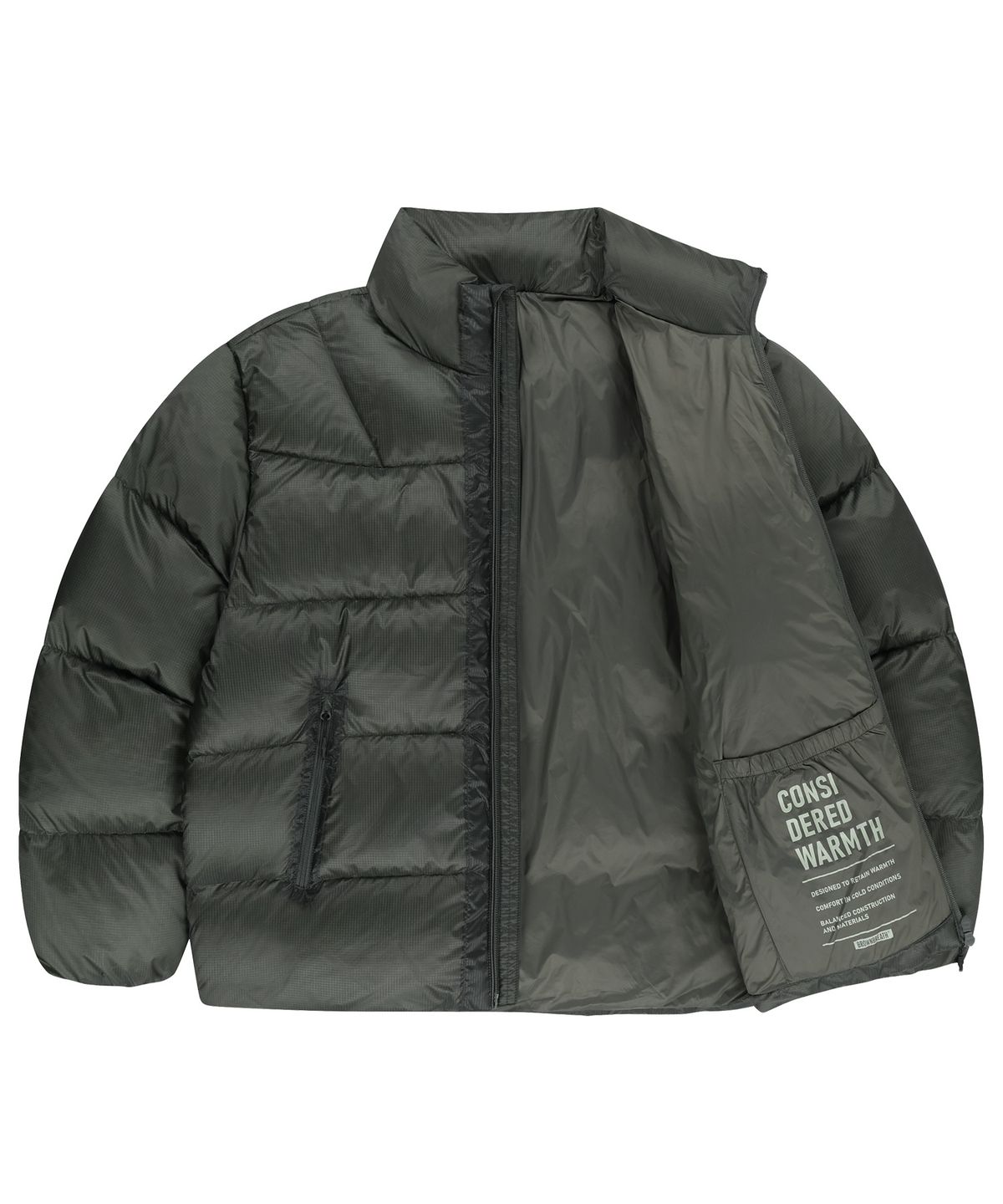 브라운브레스(BROWNBREATH) SEAM LAYERED DOWN JACKET (3colors)