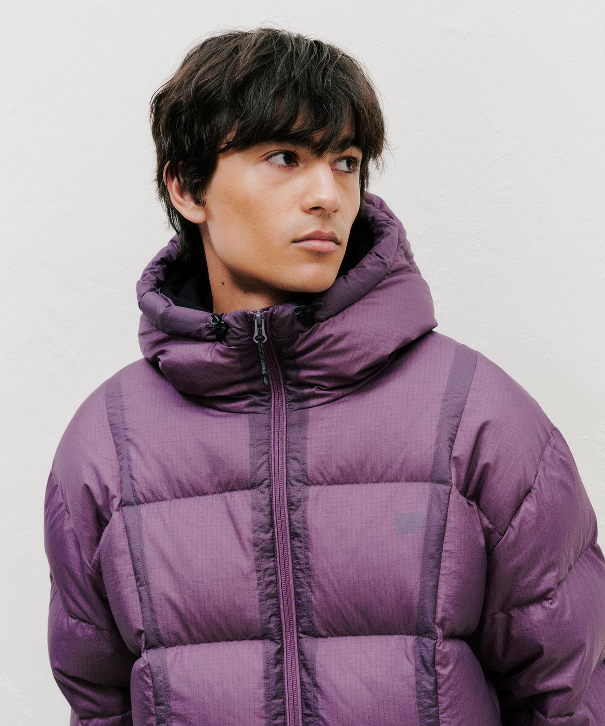 브라운브레스(BROWNBREATH) SEAM LAYERED HOOD DOWN JACKET (4colors)