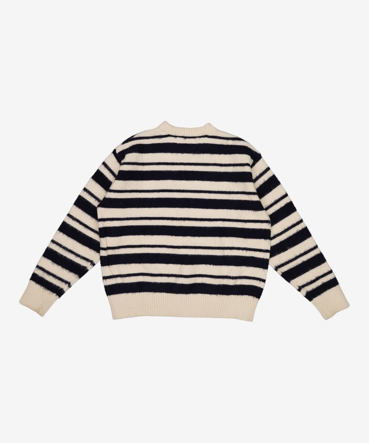 에이카화이트(AECA) MULTI STRIPE DOODLE KNIT-WHITE M