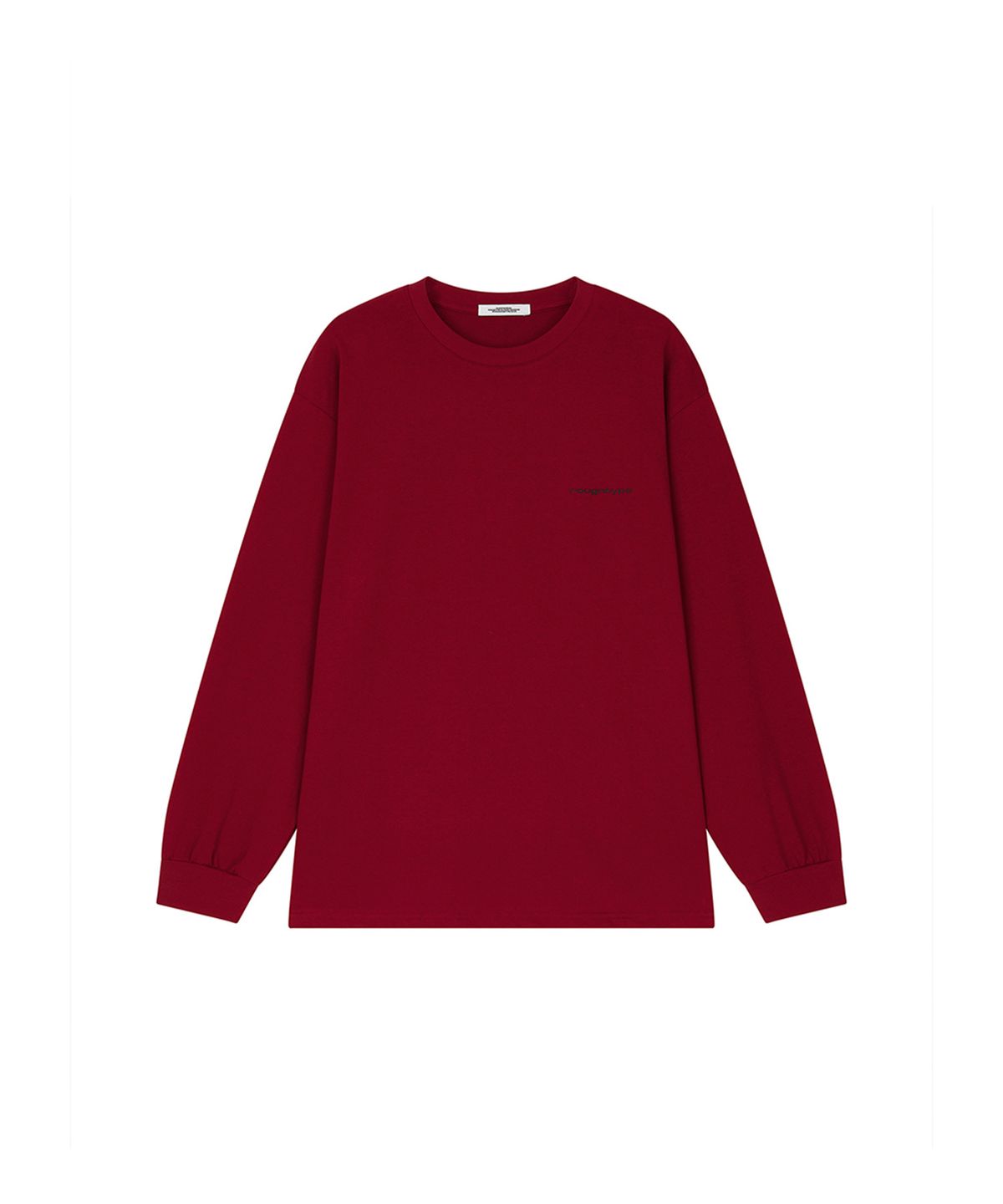 로타입(ROUGHTYPE) roughtype Signature Long Sleeve - Red