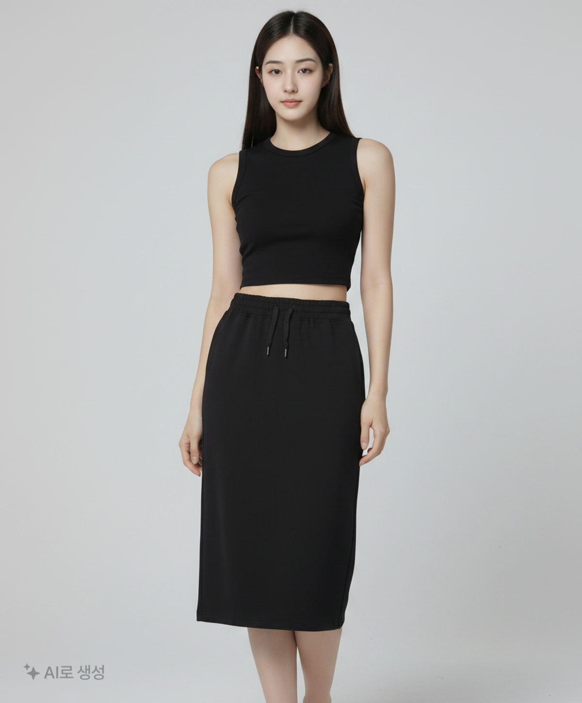 스파오(SPAO) 롱스커트 M