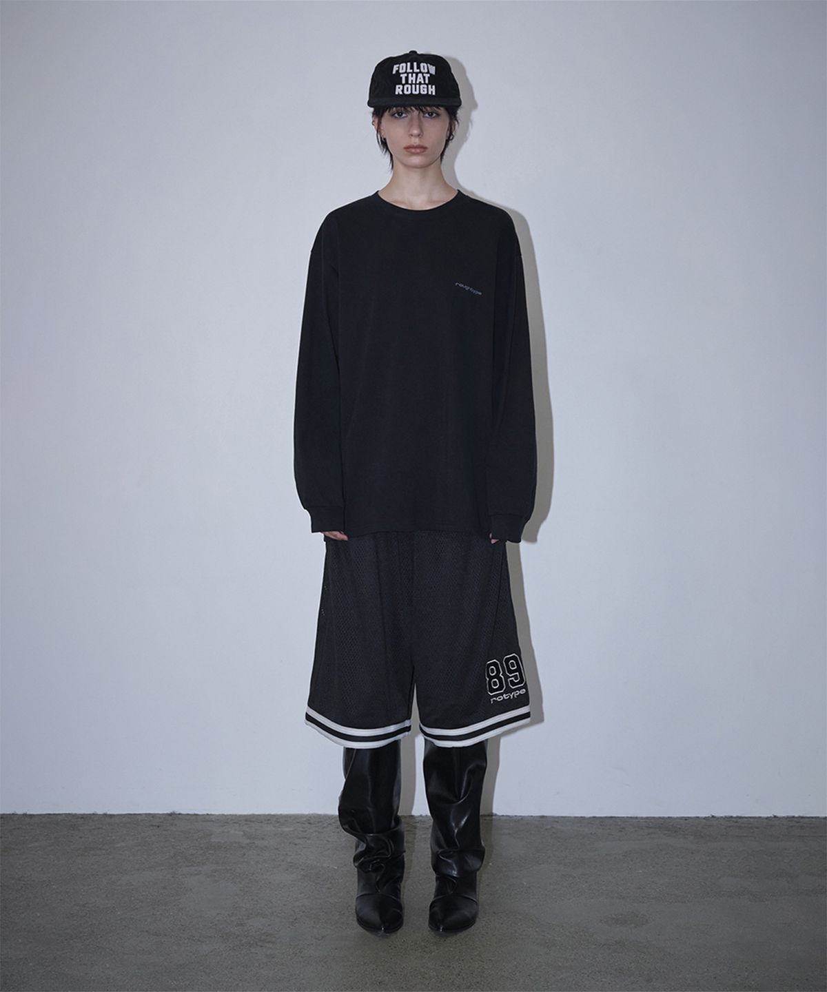로타입(ROUGHTYPE) roughtype Signature Long Sleeve - Black