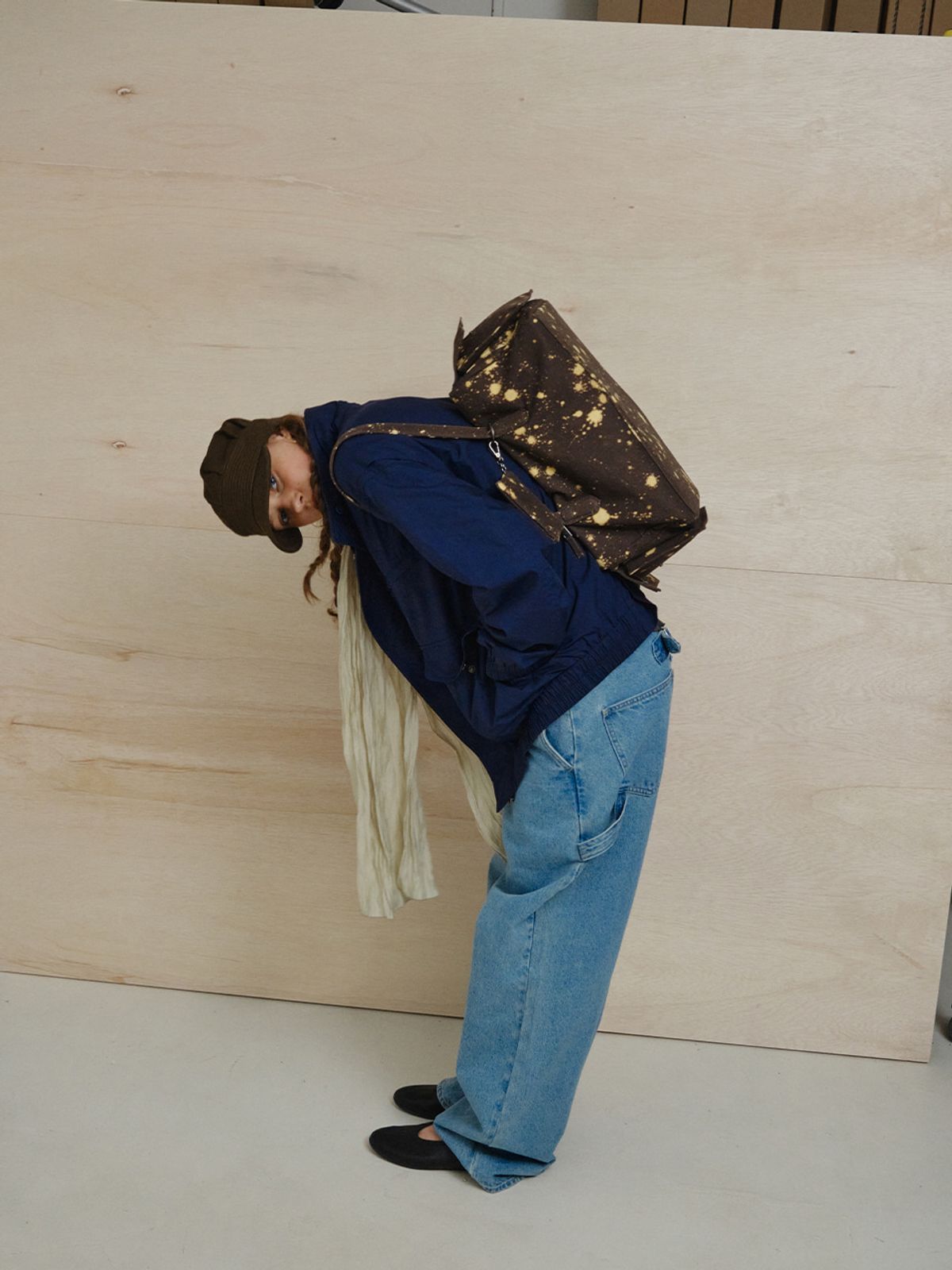 플리즈프로젝트(PLZPROJECT) FADED BOSTON BAG, BROWN