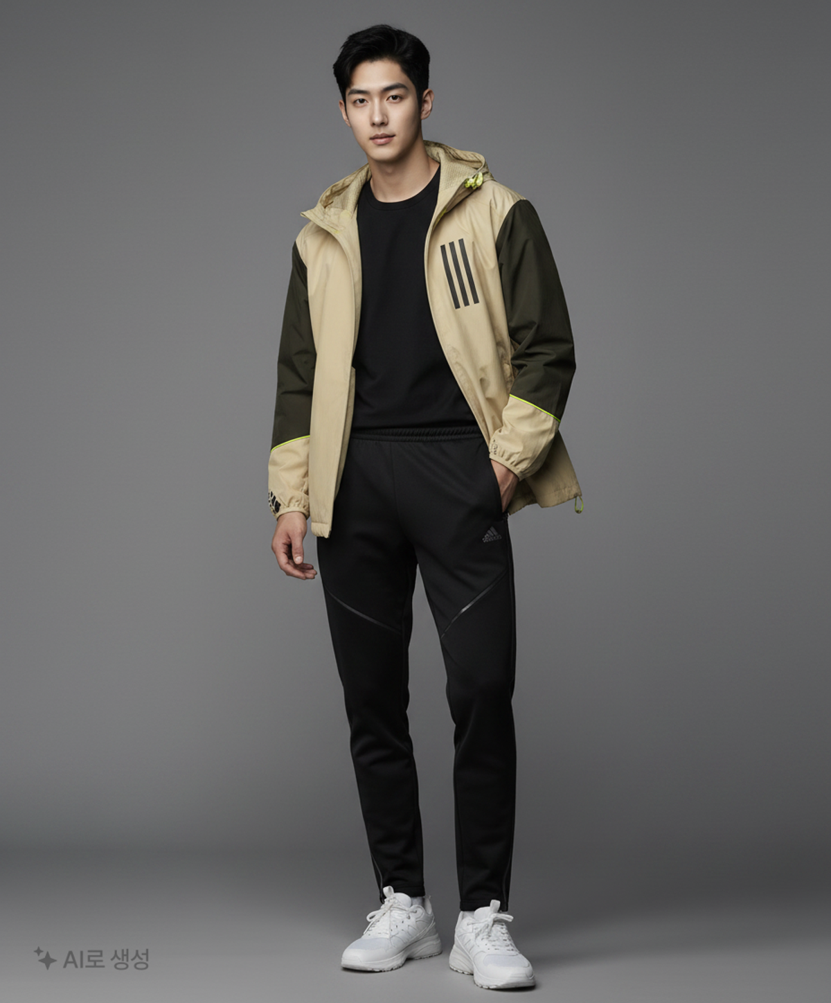 아디다스(ADIDAS) 나일론/코치 재킷 M