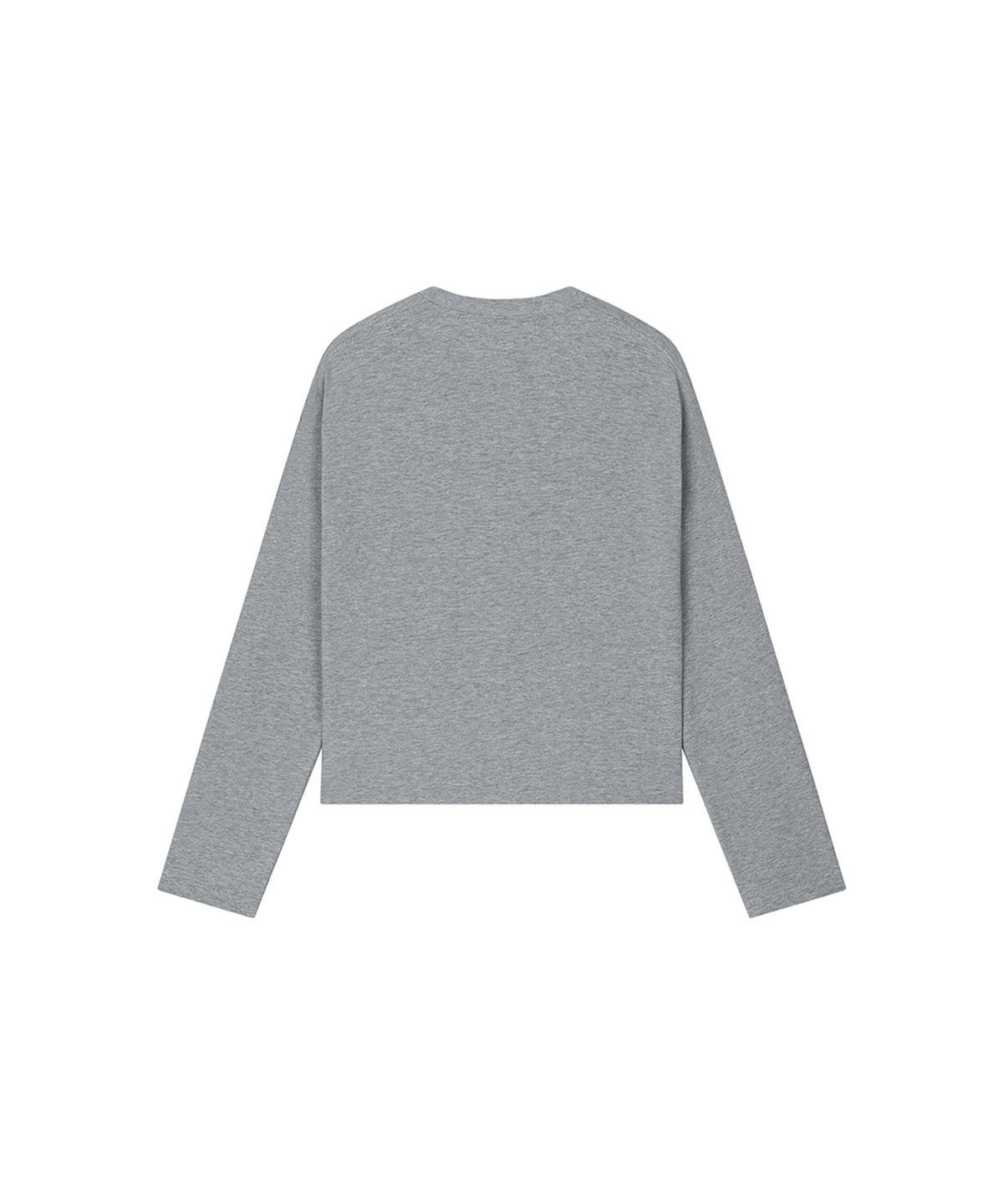 로타입(ROUGHTYPE) 89 Crop Longsleeve - Gray