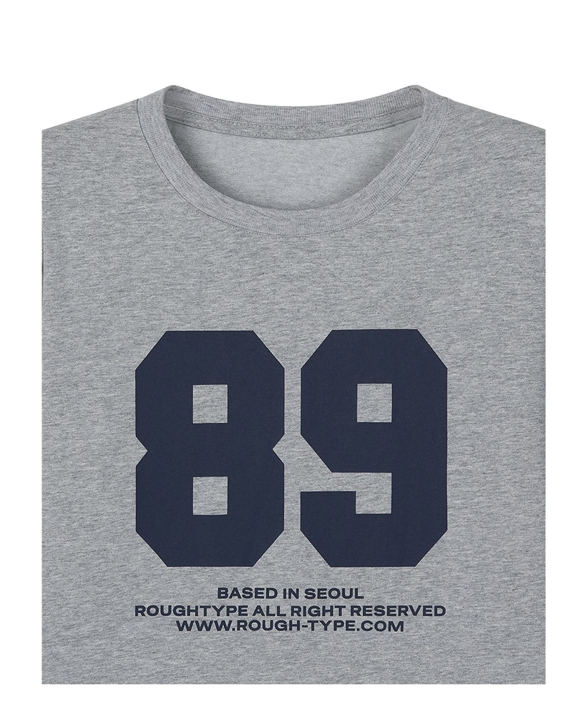 로타입(ROUGHTYPE) 89 Crop Longsleeve - Gray