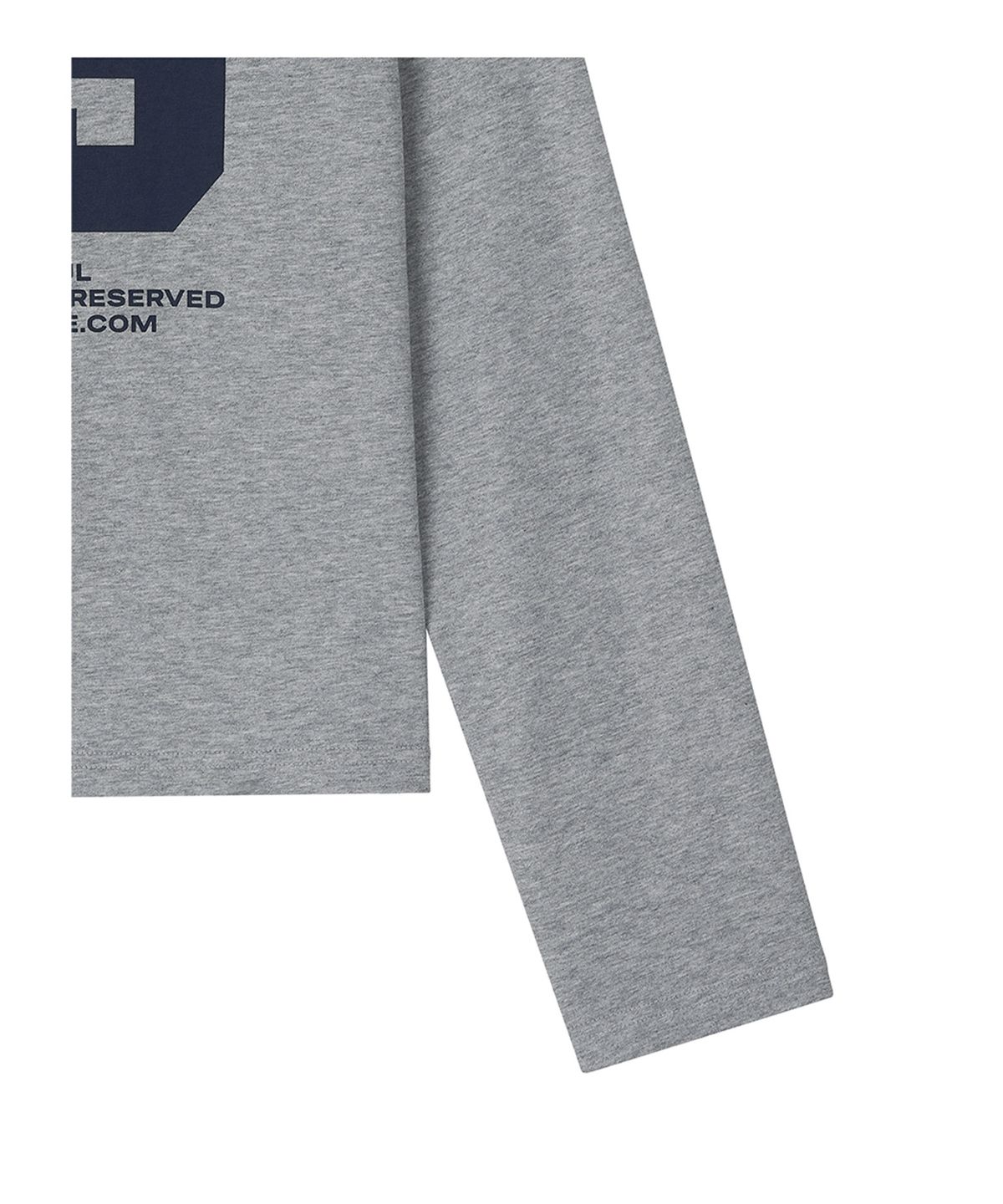로타입(ROUGHTYPE) 89 Crop Longsleeve - Gray