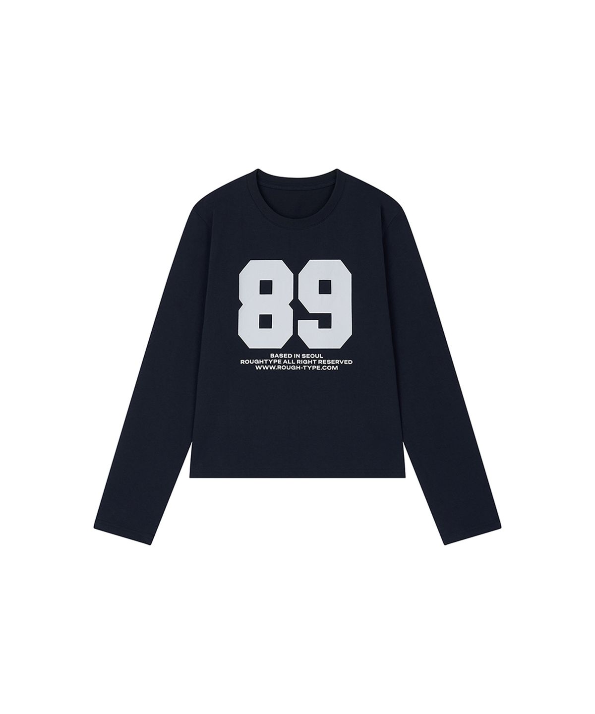 로타입(ROUGHTYPE) 89 Crop Longsleeve - Navy
