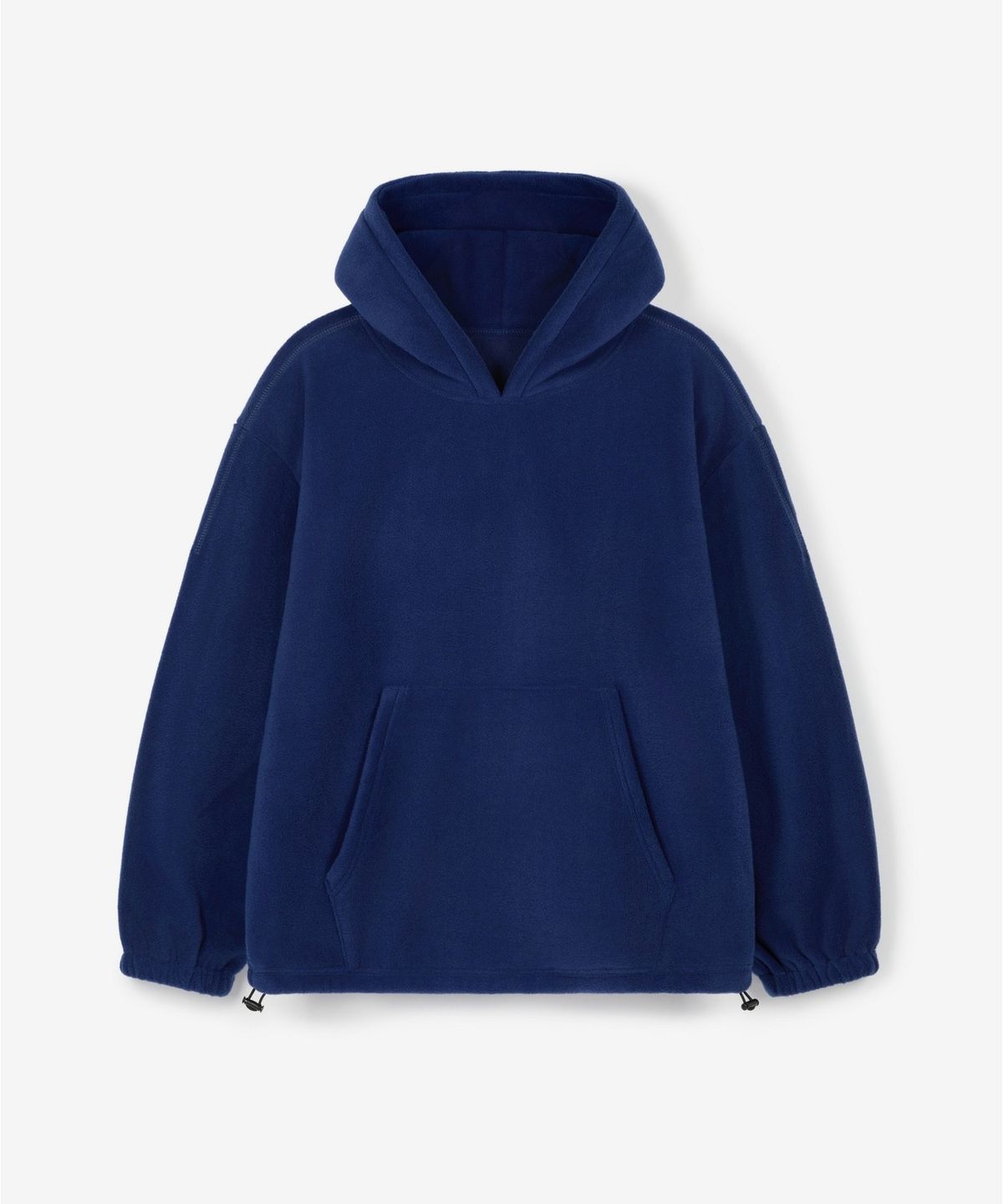 티엔지티(TNGT) Oversized Fleece Hooded Sweatshirt (Blue) TNTS6F101B2