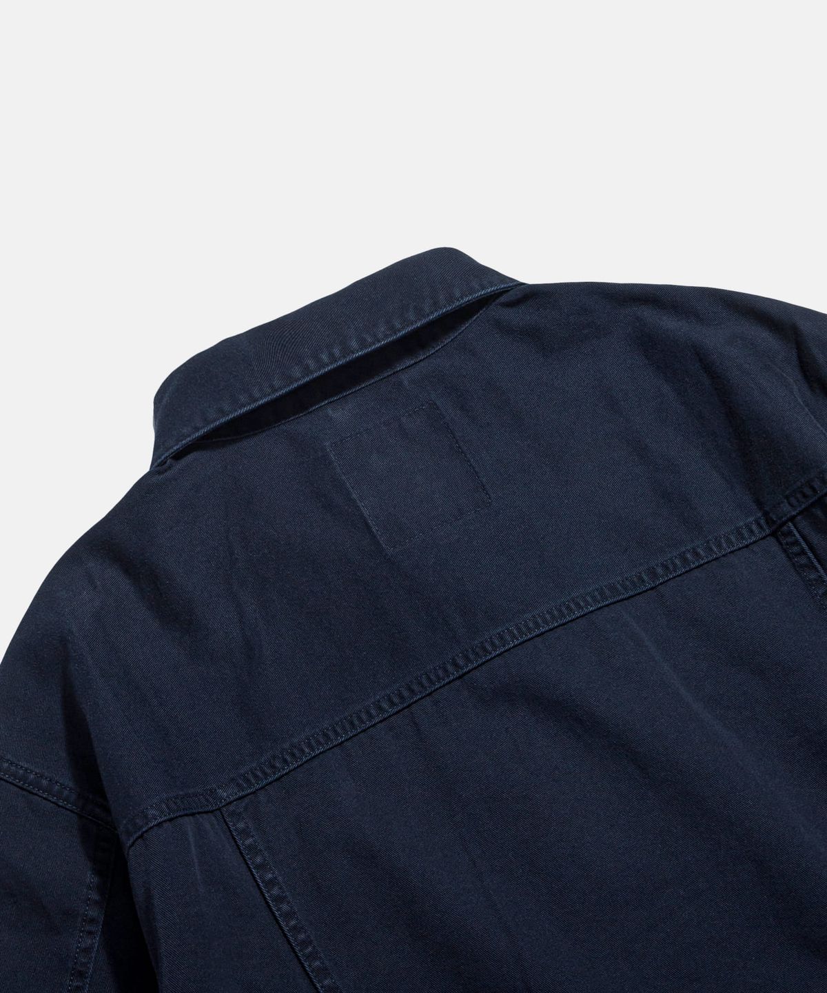 에스피오나지(ESPIONAGE) Cotton Trucker Shirt Jacket Navy