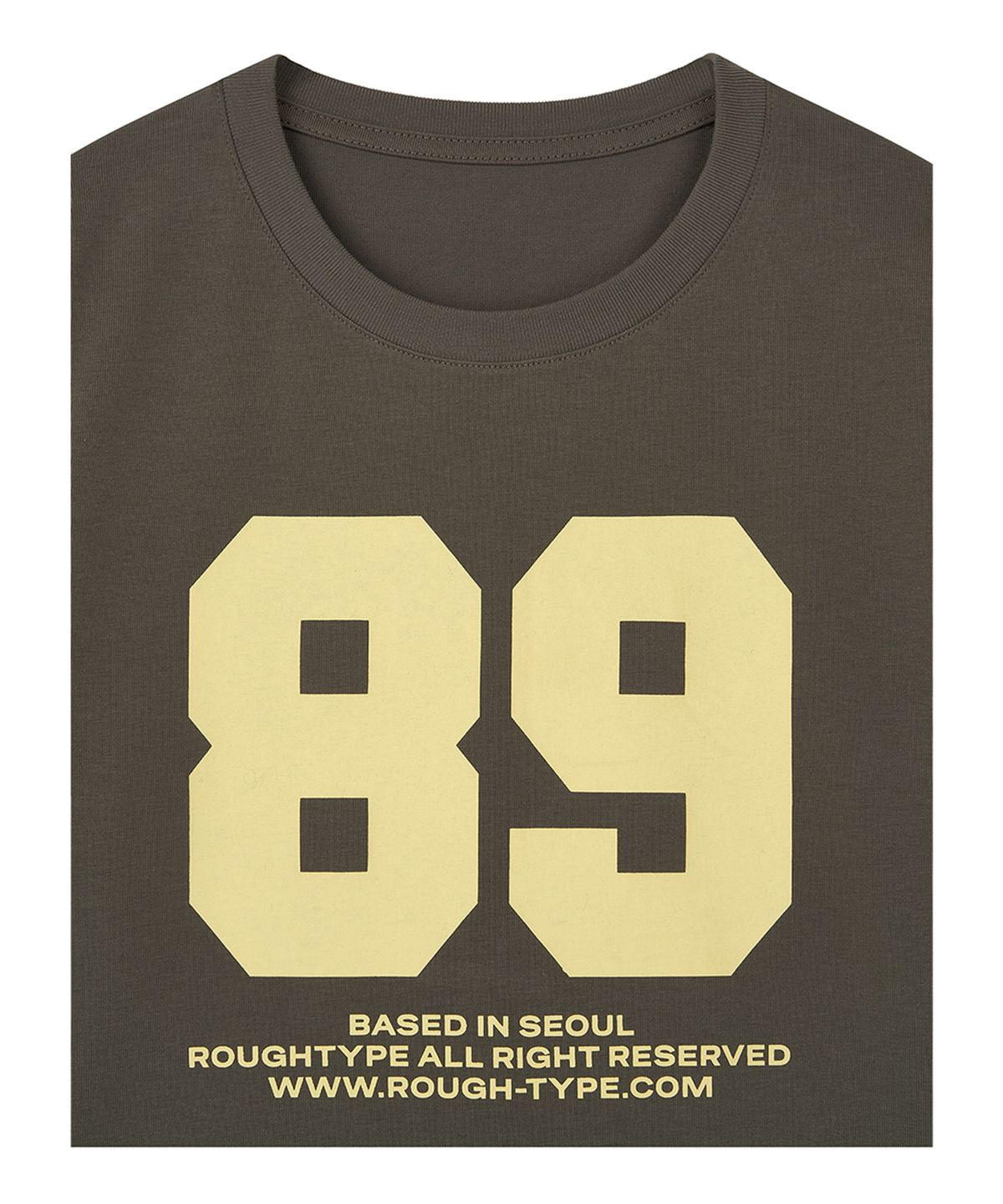 로타입(ROUGHTYPE) 89 Crop Longsleeve - Khaki