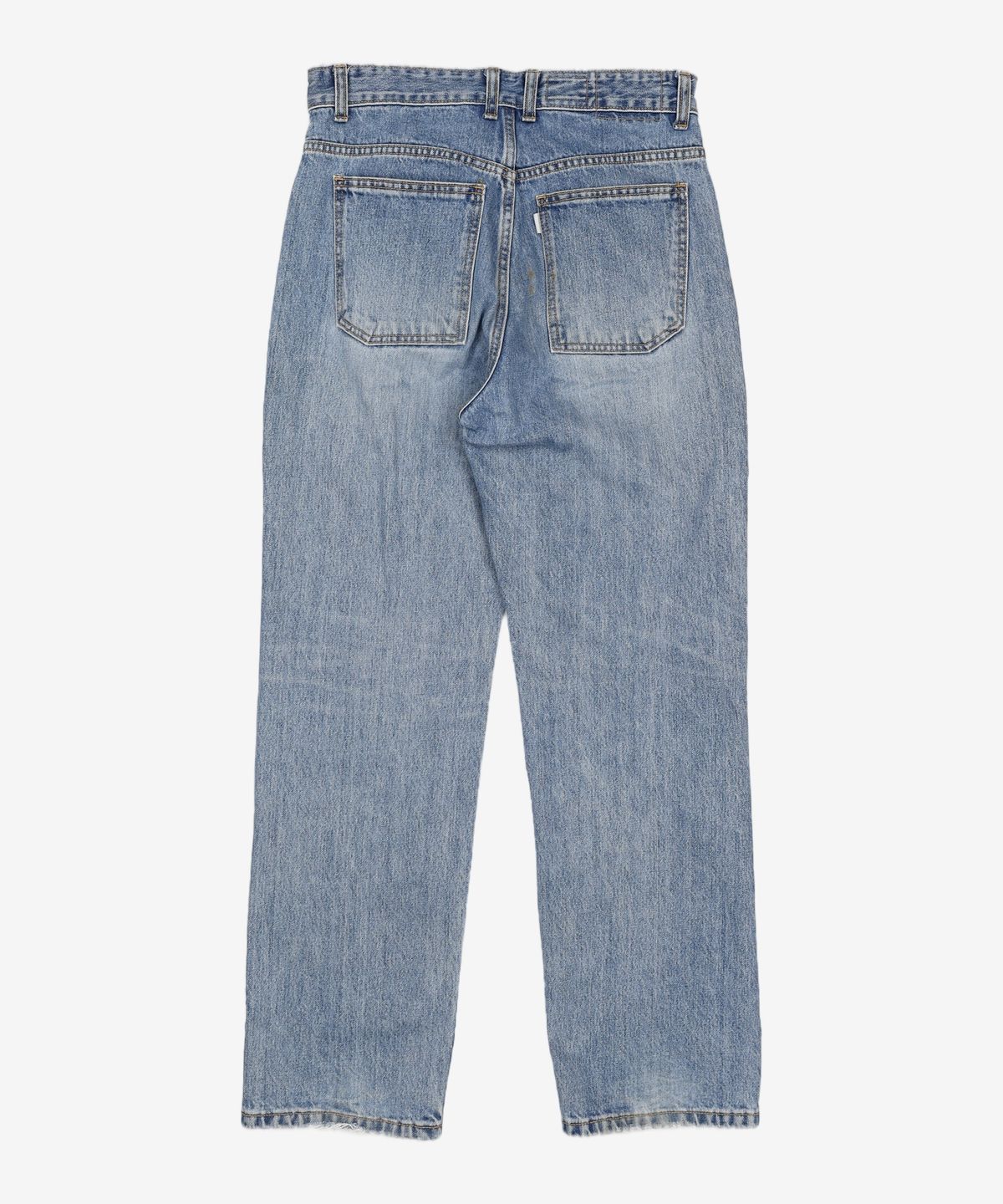 유스(YOUTH) Straight Denim Pants - Medium Blue XS