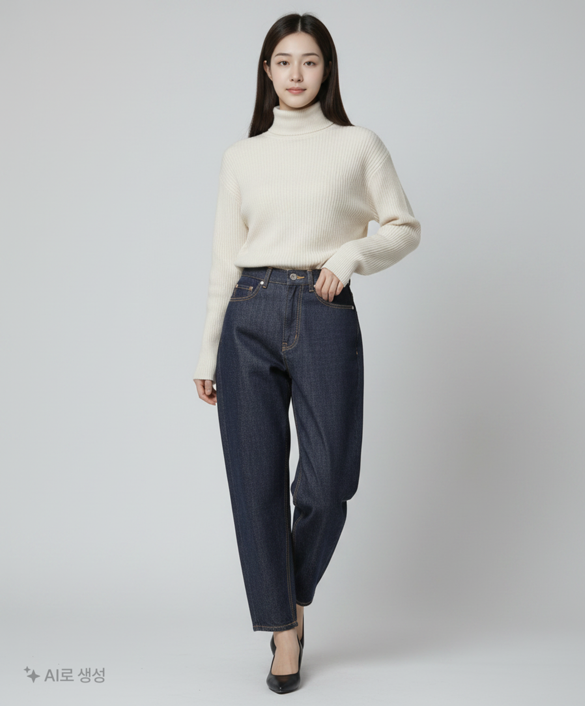 문달(Moondal) 청/데님 팬츠 1