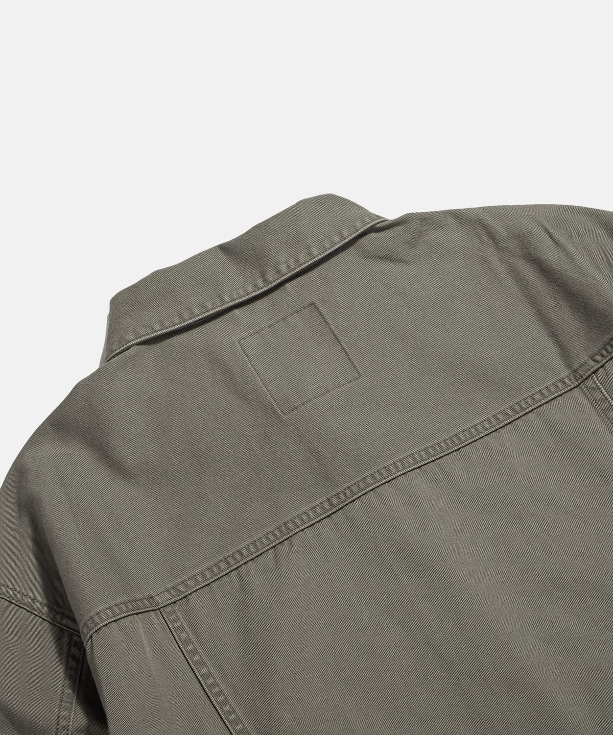 에스피오나지(ESPIONAGE) Cotton Trucker Shirt Jacket Dark Beige