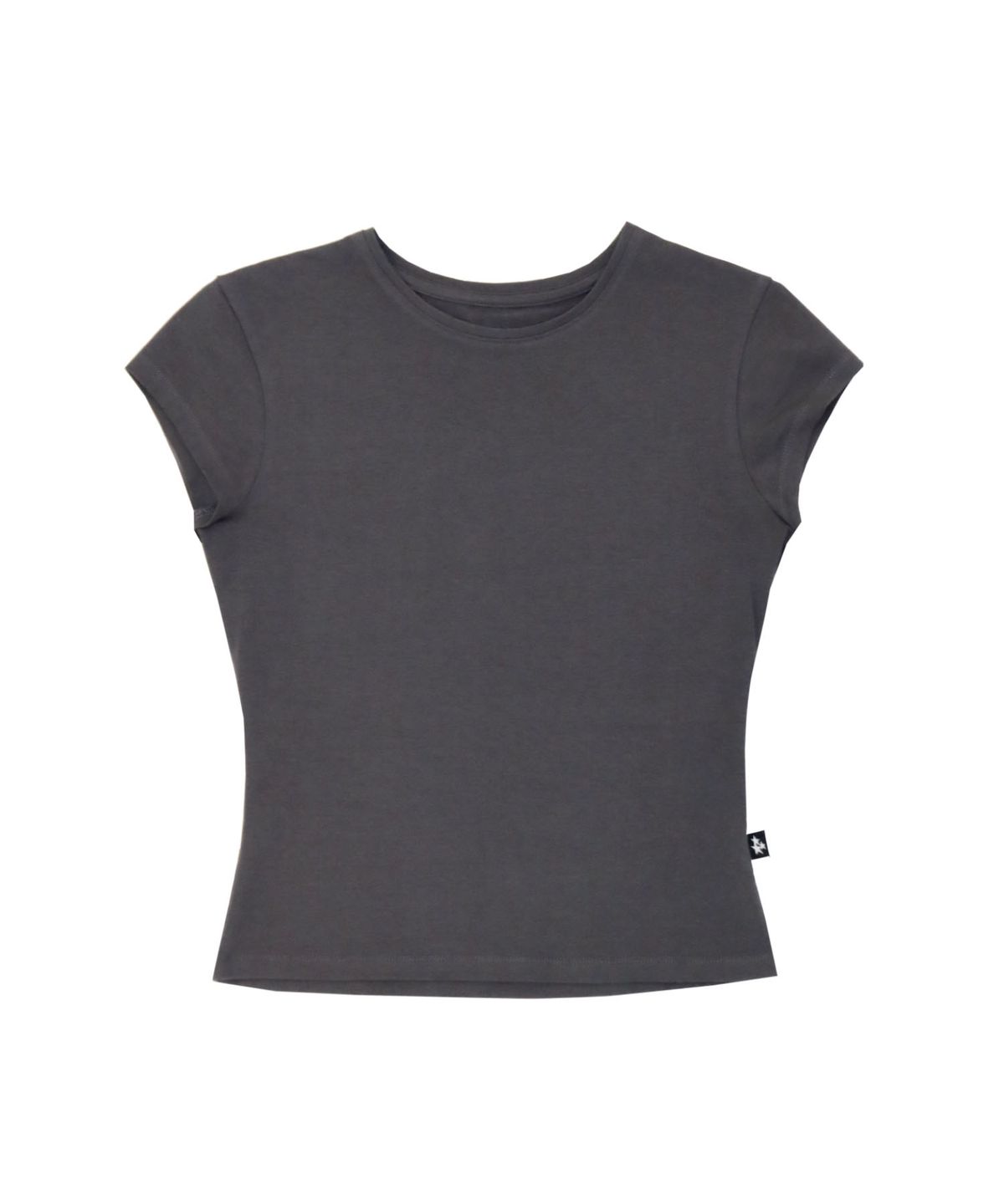시데라(SIDERA) Sidera Slim Fit Cotton T-shirt [Deep Gray]