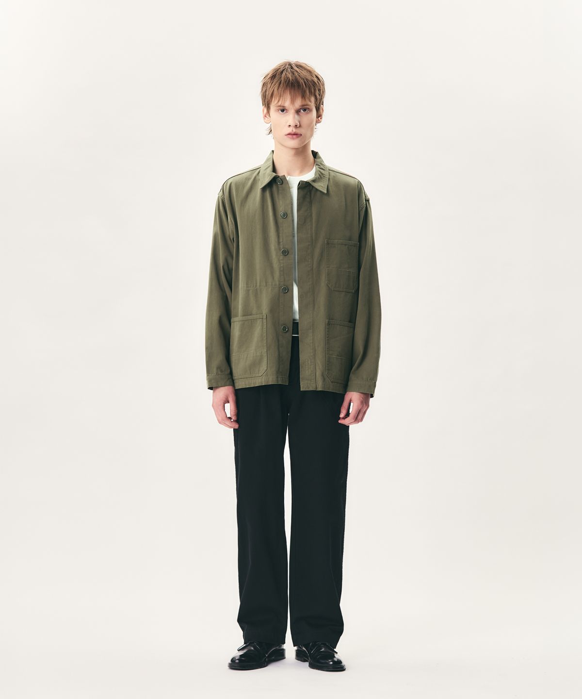 에스피오나지(ESPIONAGE) Bill French Work Jacket Mud Olive
