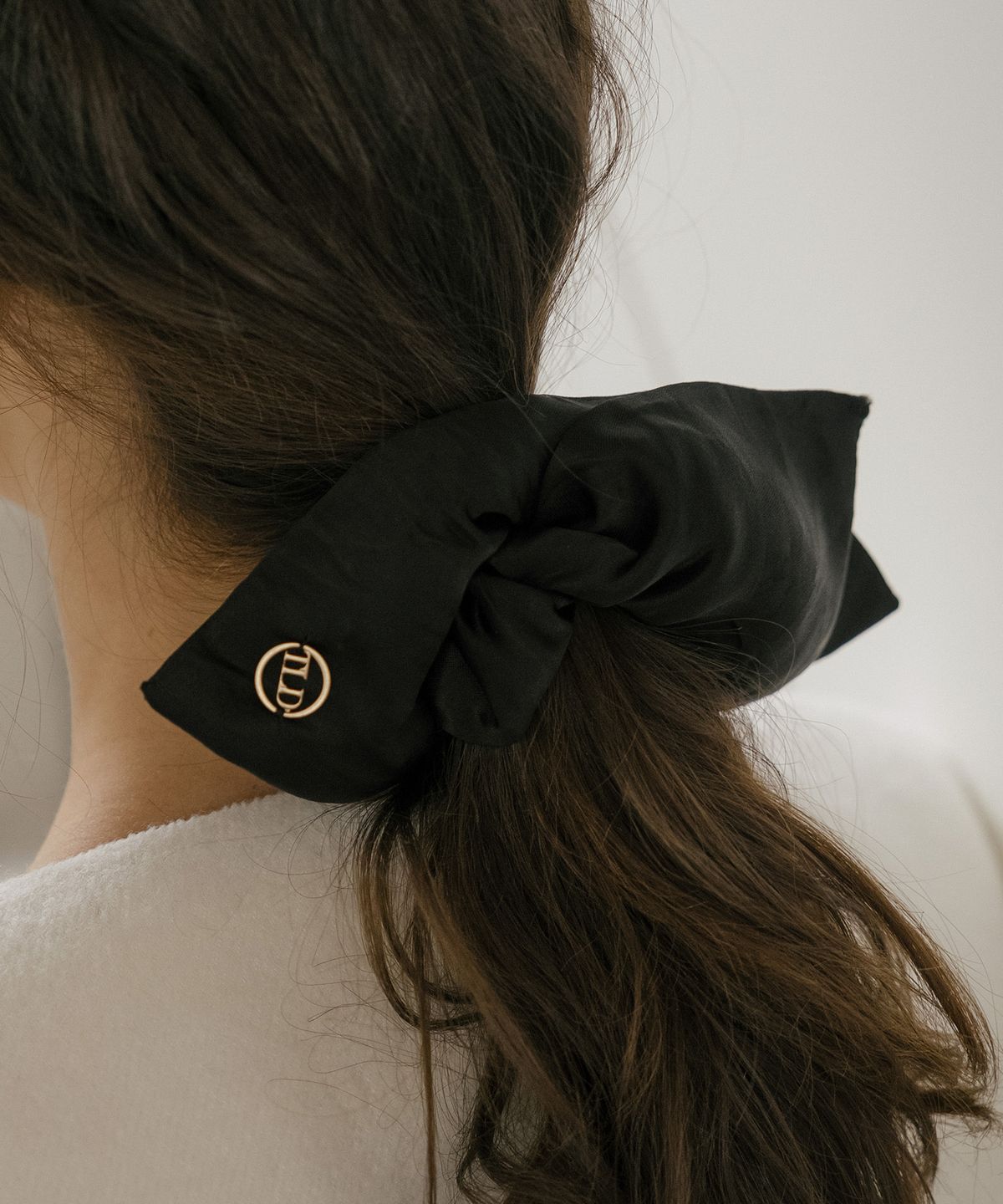 틸아이다이(TILL I DIE) Silk square scrunchy [TIFA06AC01]_2color