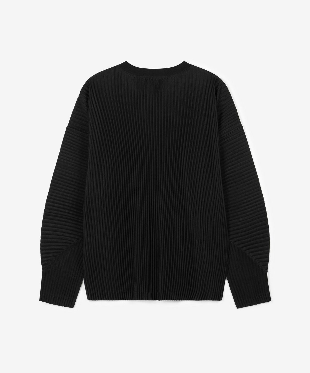 티엔지티(TNGT) Yoyogi Pleats Crew Neck T-Shirt (Black) TNTS6F104BK