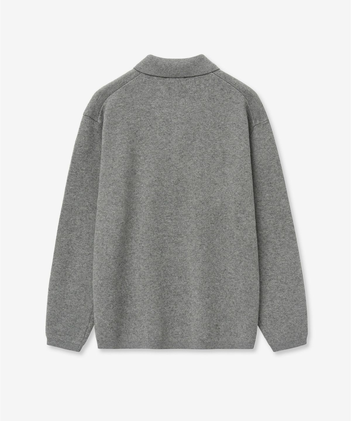 티엔지티(TNGT) Cashmere Blended Essential Polo Knit Top (Grey) TNSW6F110G2