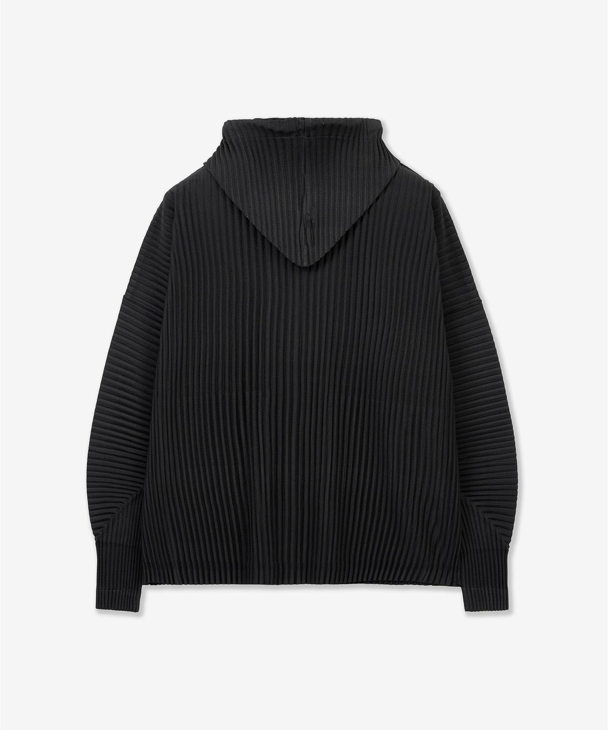 티엔지티(TNGT) Yoyogi Pleats Hooded Zip-Up (Black) TNJU6F112BK