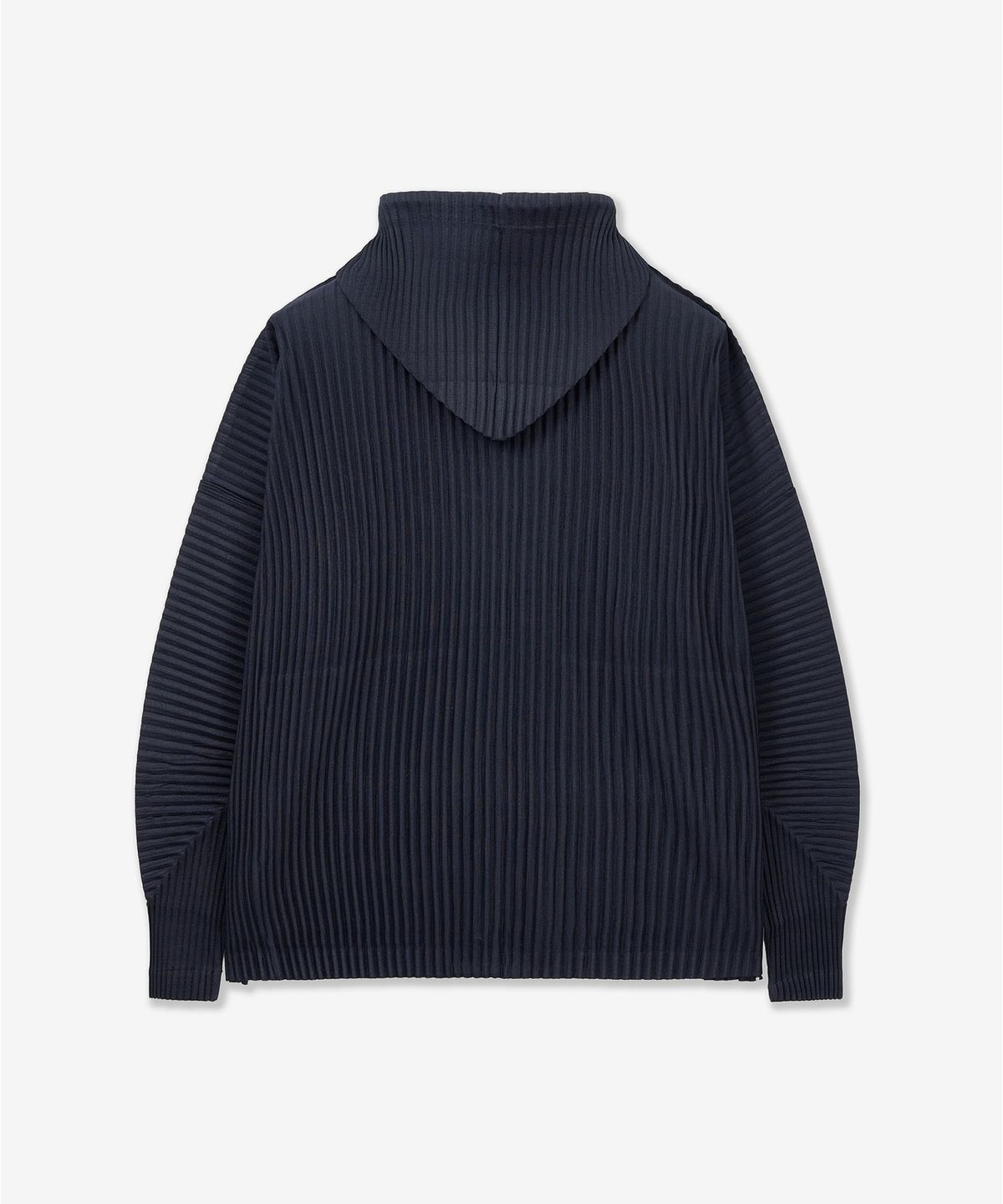 티엔지티(TNGT) Yoyogi Pleats Hooded Zip-Up (Navy) TNJU6F112N2