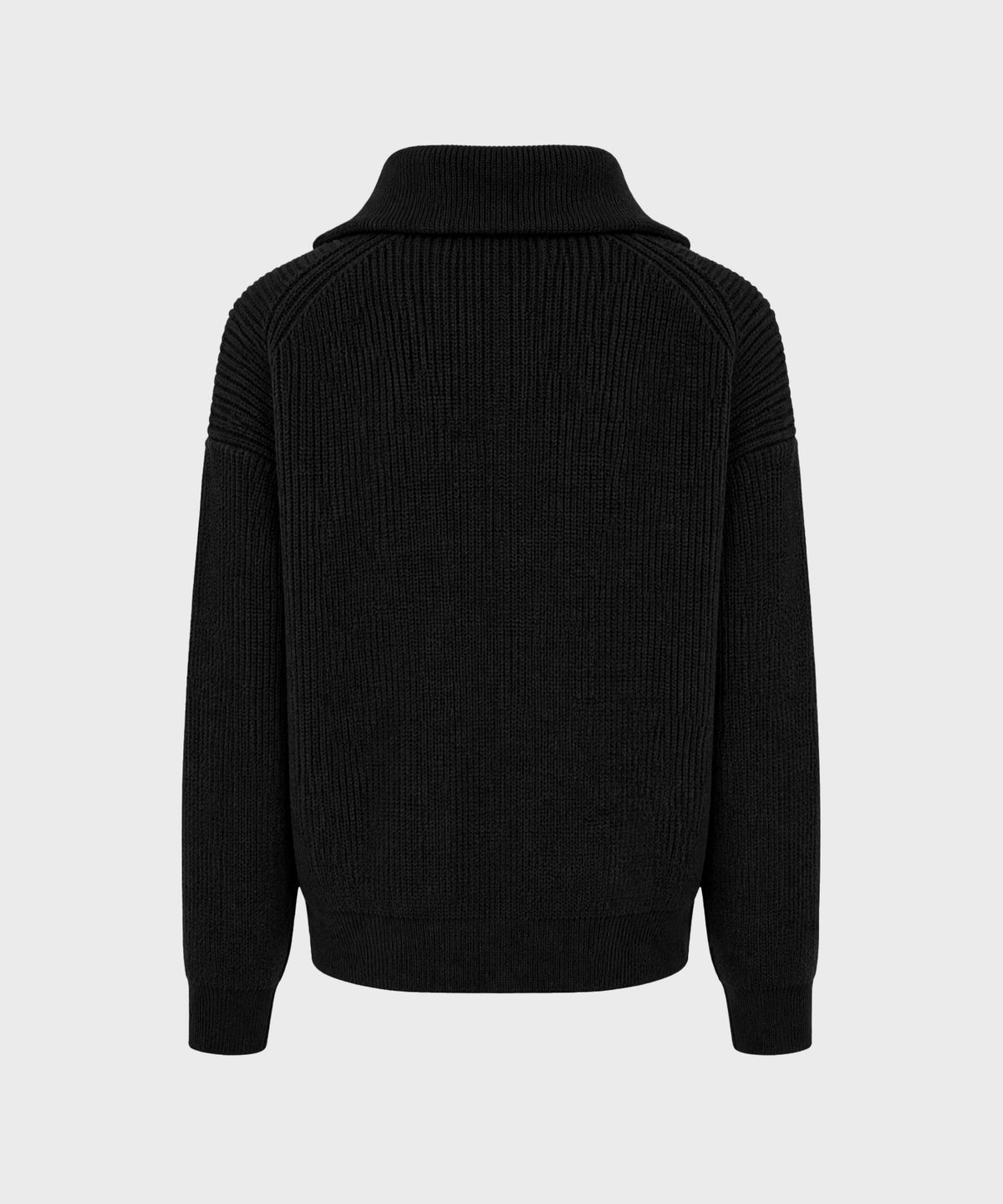 헤비웨더(HEAVY WEATHER) [2PACK] 워셔블 데일리 크롭 카라 하프 집업 니트