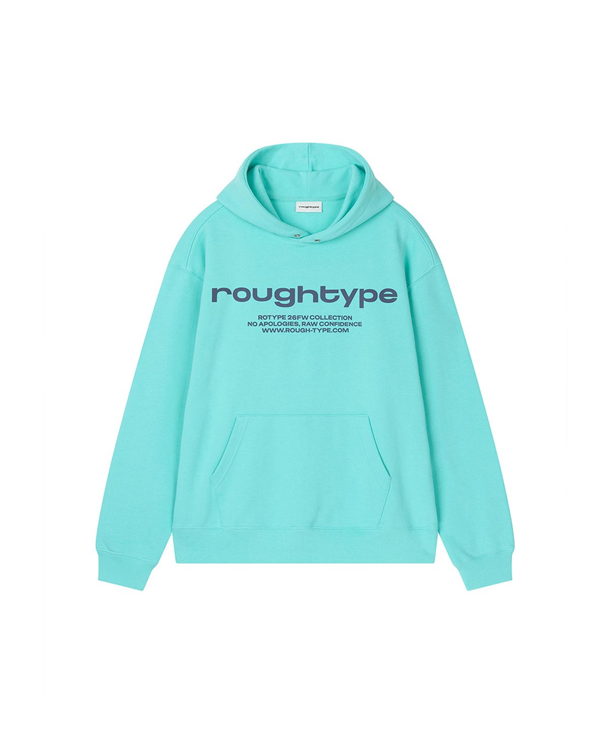 로타입(ROUGHTYPE) Signature Oversized Hoodie - Mint