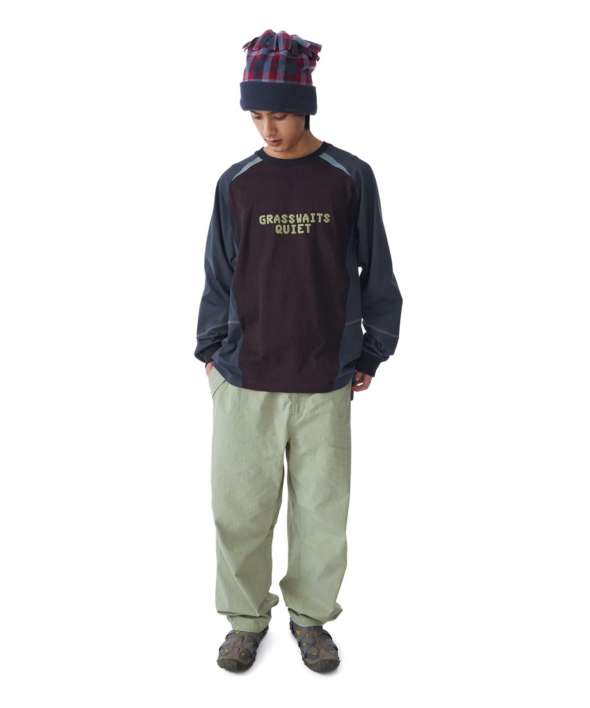 썬러브투어(SUNLOVETOUR) Tie Fleece Beanie Navy
