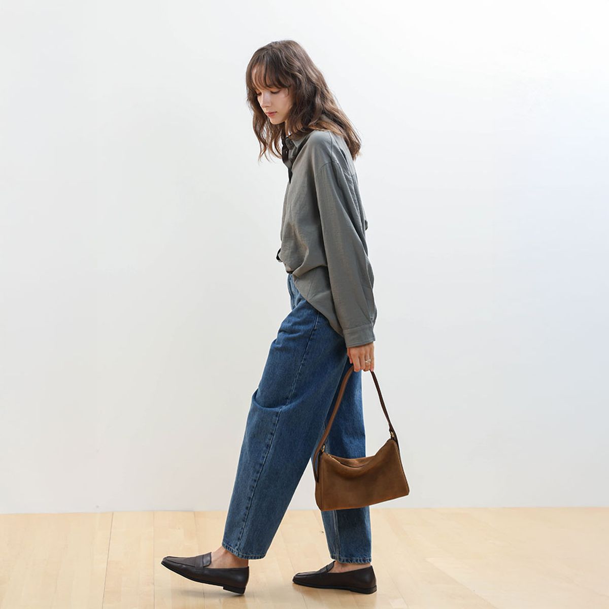 웬스데이딜라잇(WEDNESDAY DELIGHT) WD_Wide straight jeans