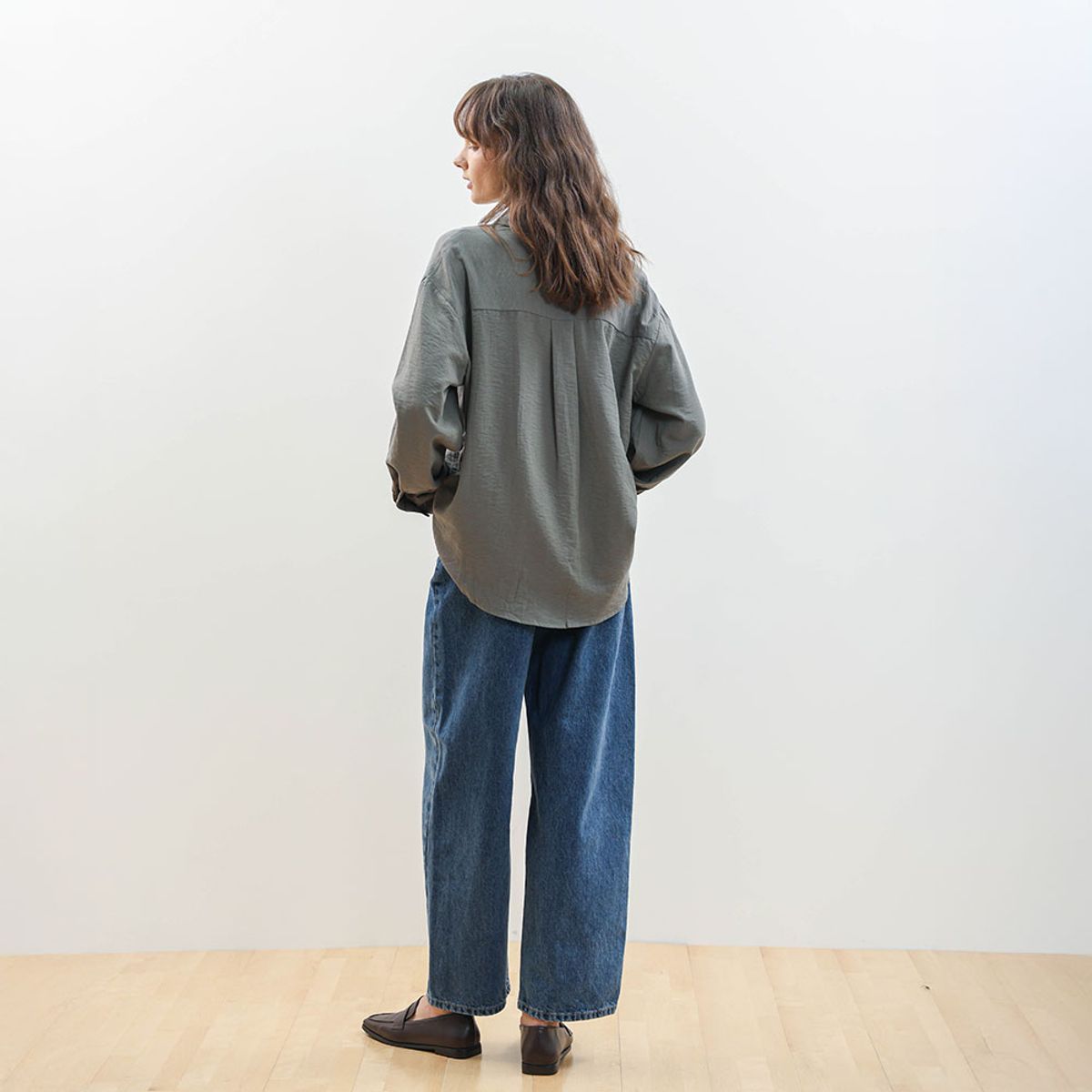 웬스데이딜라잇(WEDNESDAY DELIGHT) WD_Basic loose shirt