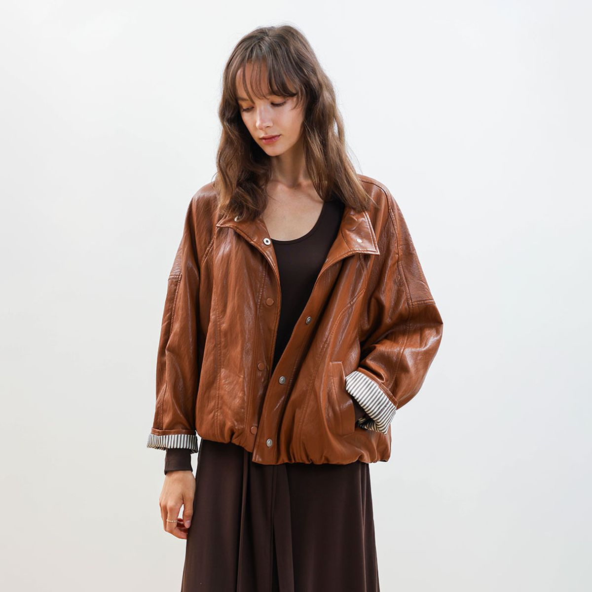 웬스데이딜라잇(WEDNESDAY DELIGHT) WD_Vintage blouson jacket